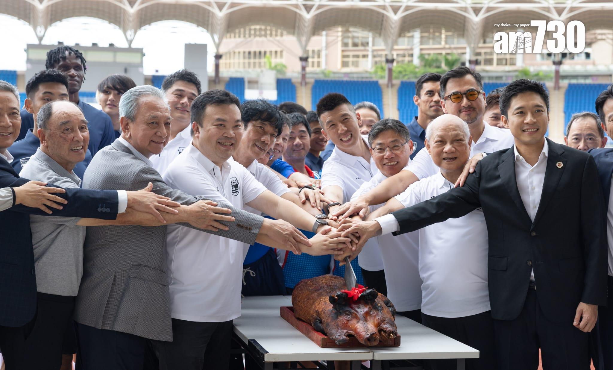 東區足球會推「東區盛事遊」 研主場賽嘉年華化 寵物容許入場 (蘇文傑攝)