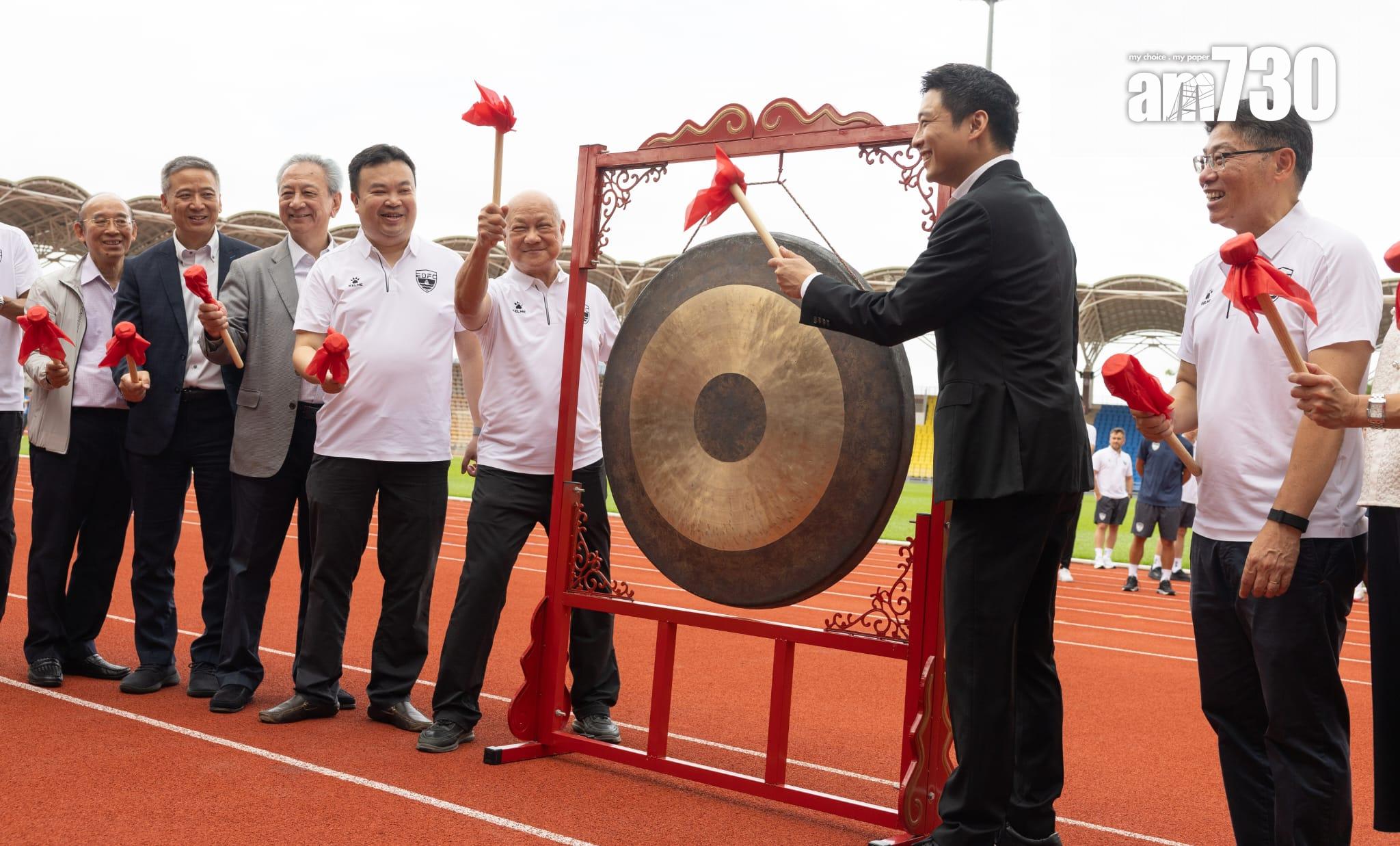 東區足球會推「東區盛事遊」 研主場賽嘉年華化 寵物容許入場 (蘇文傑攝)