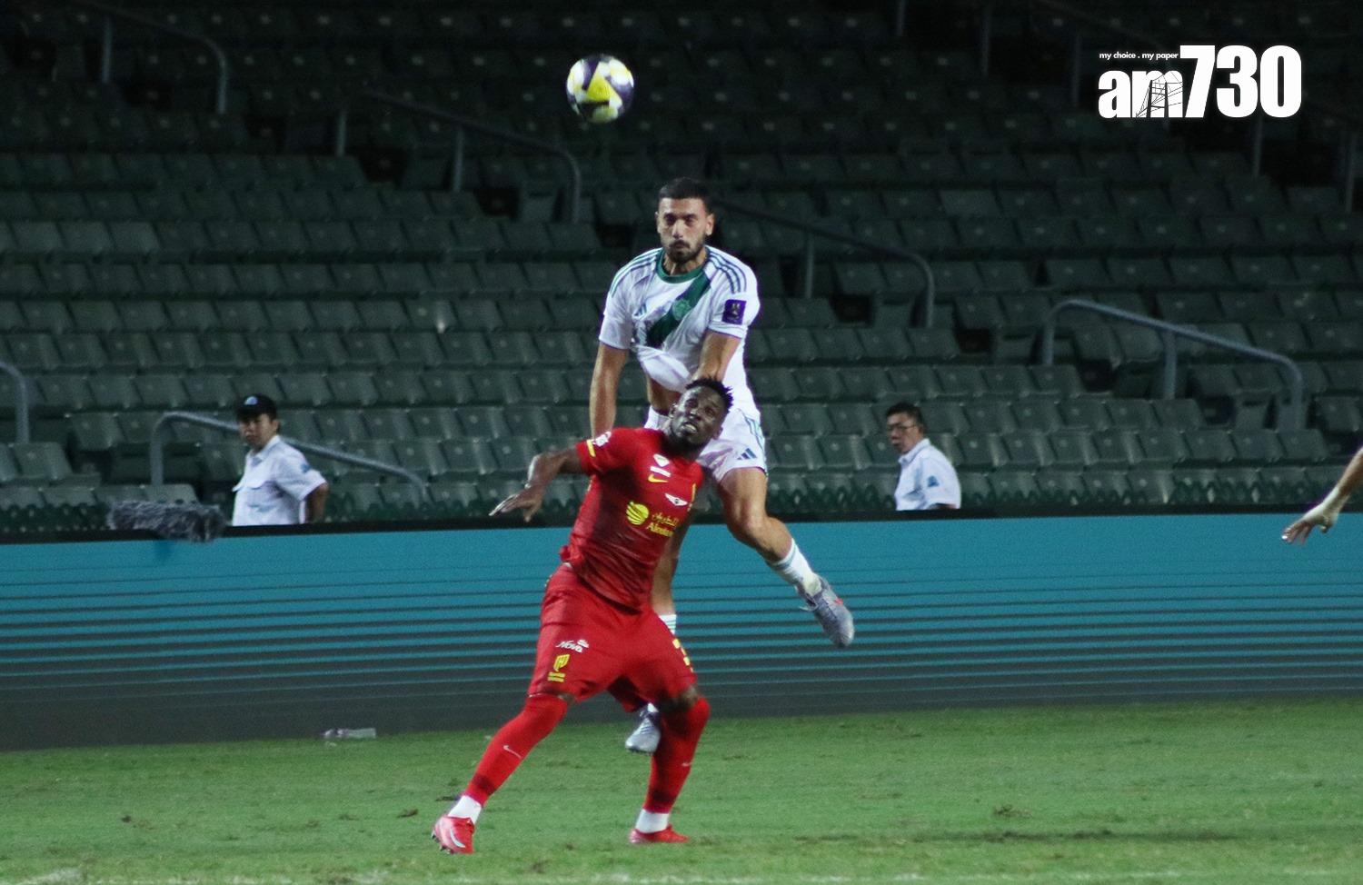 沙特超級盃吉達艾阿里對艾卡迪沙。(《am730》記者攝)