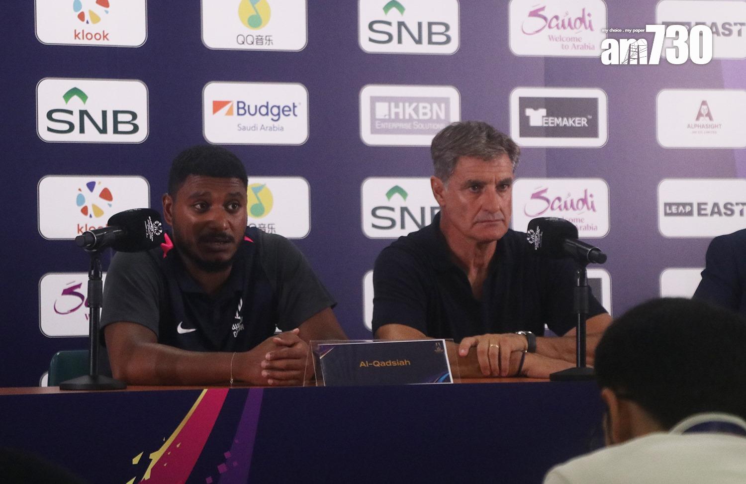 艾卡迪沙主帥米高。(《am730》記者攝)