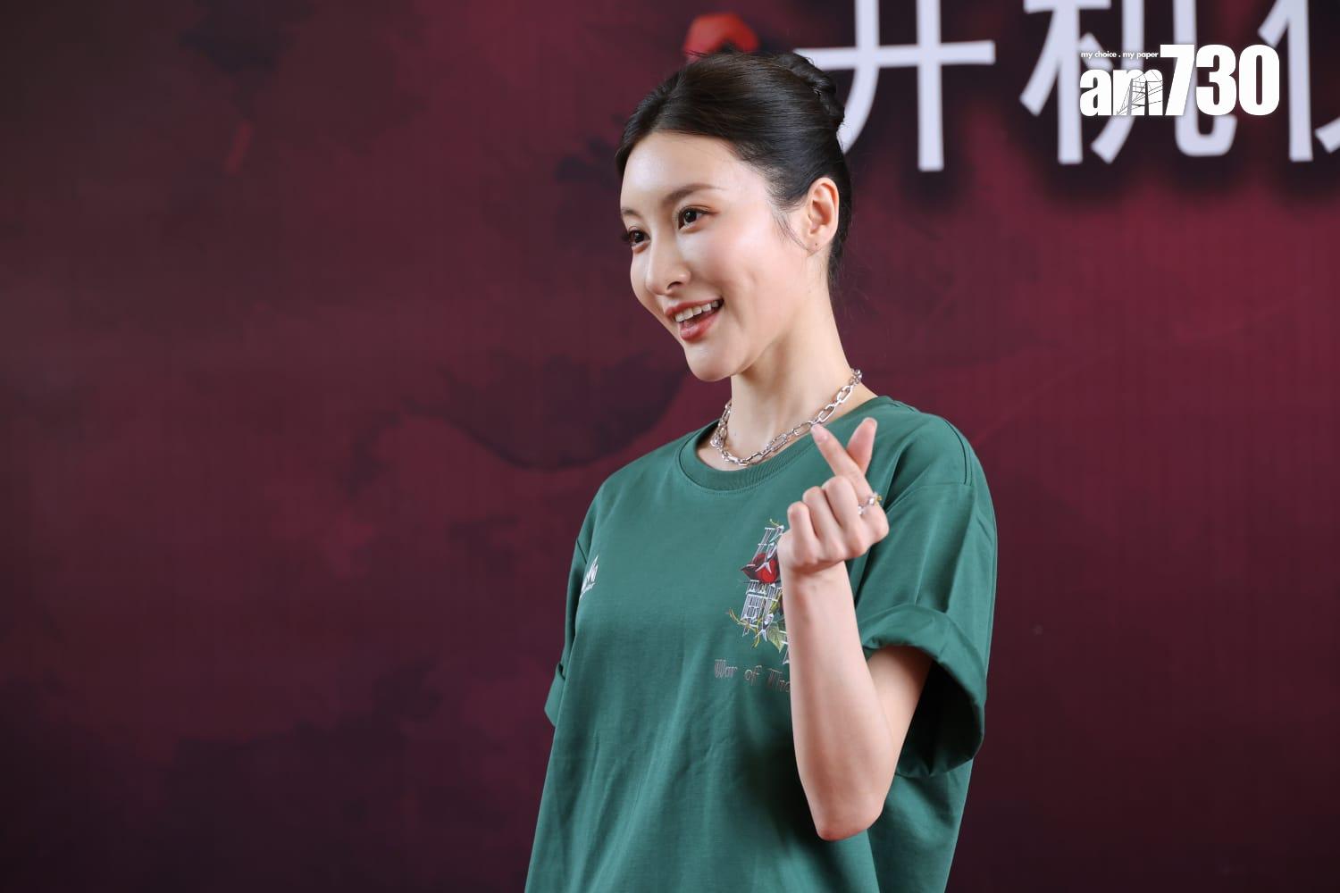 林夏薇清減了不少。(林俊源攝)