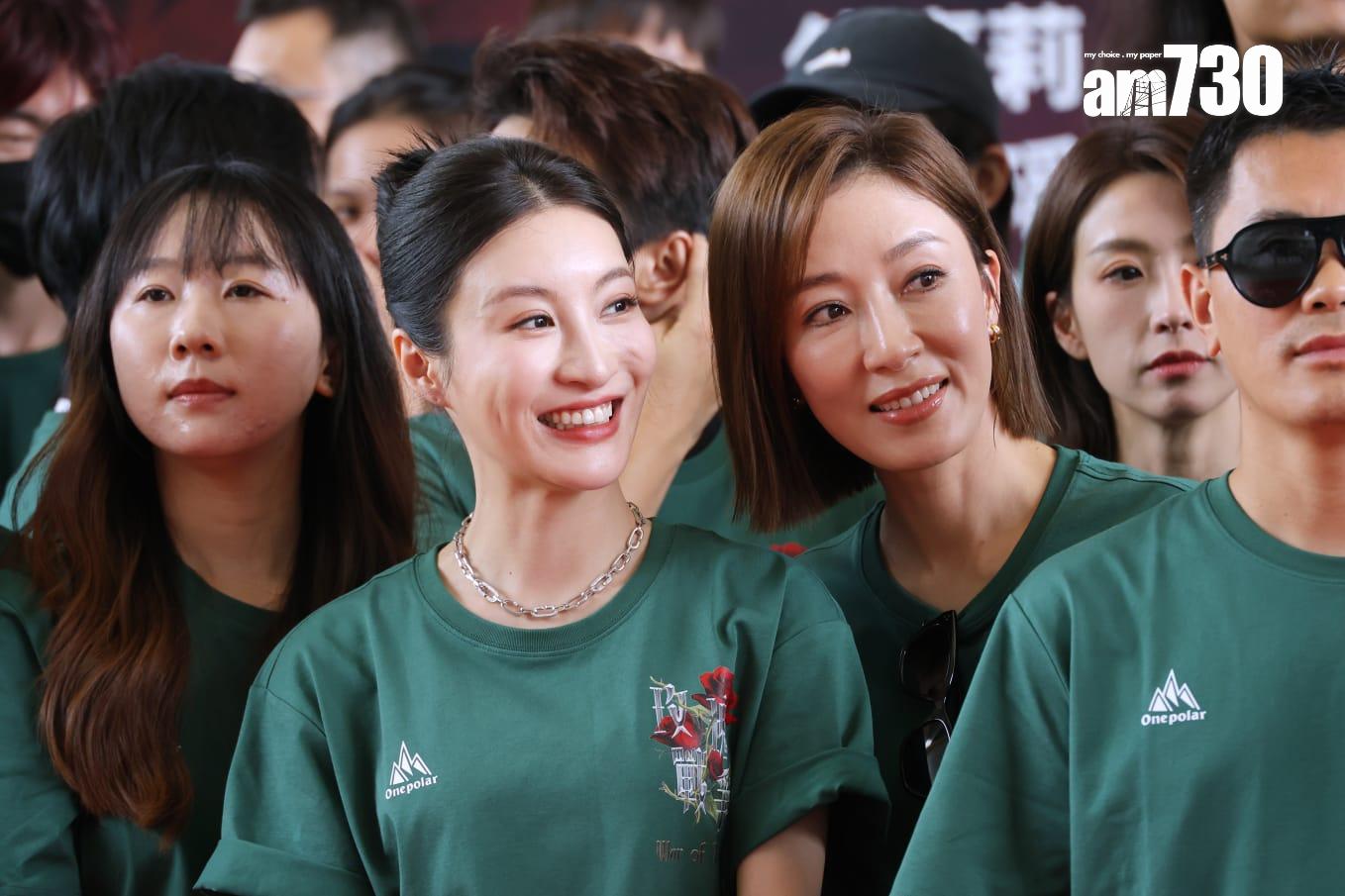 楊茜堯、林夏薇繼《黑色月光》之後再合作。(林俊源攝)