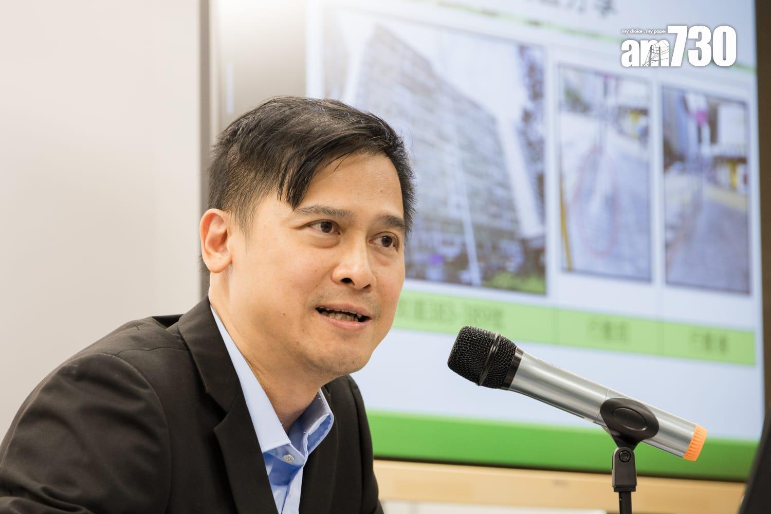 油尖區環境衛生總監陳家俊。 (周令知攝)