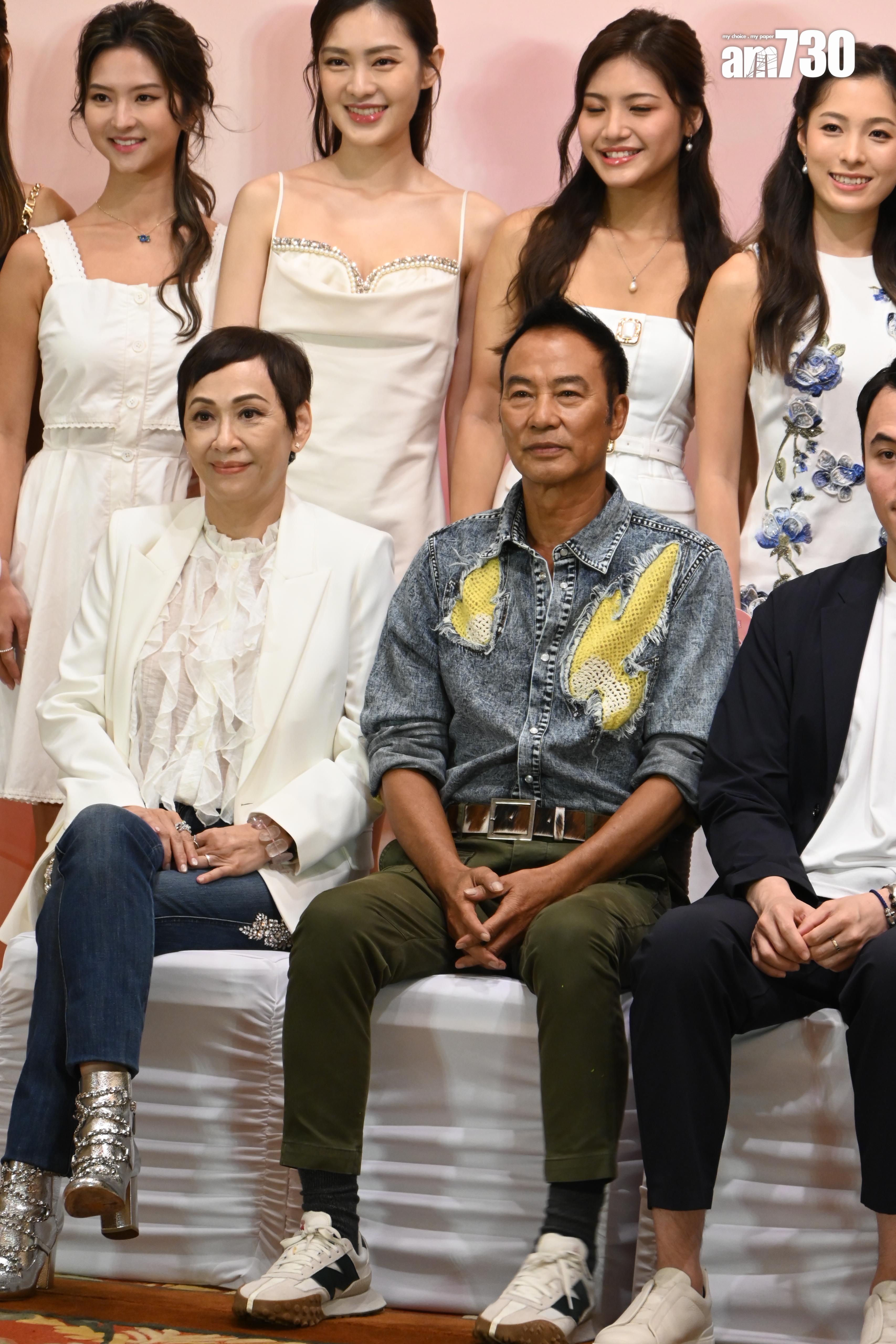 余安安、任達華曾任多次港姐評判。(娛樂組攝)