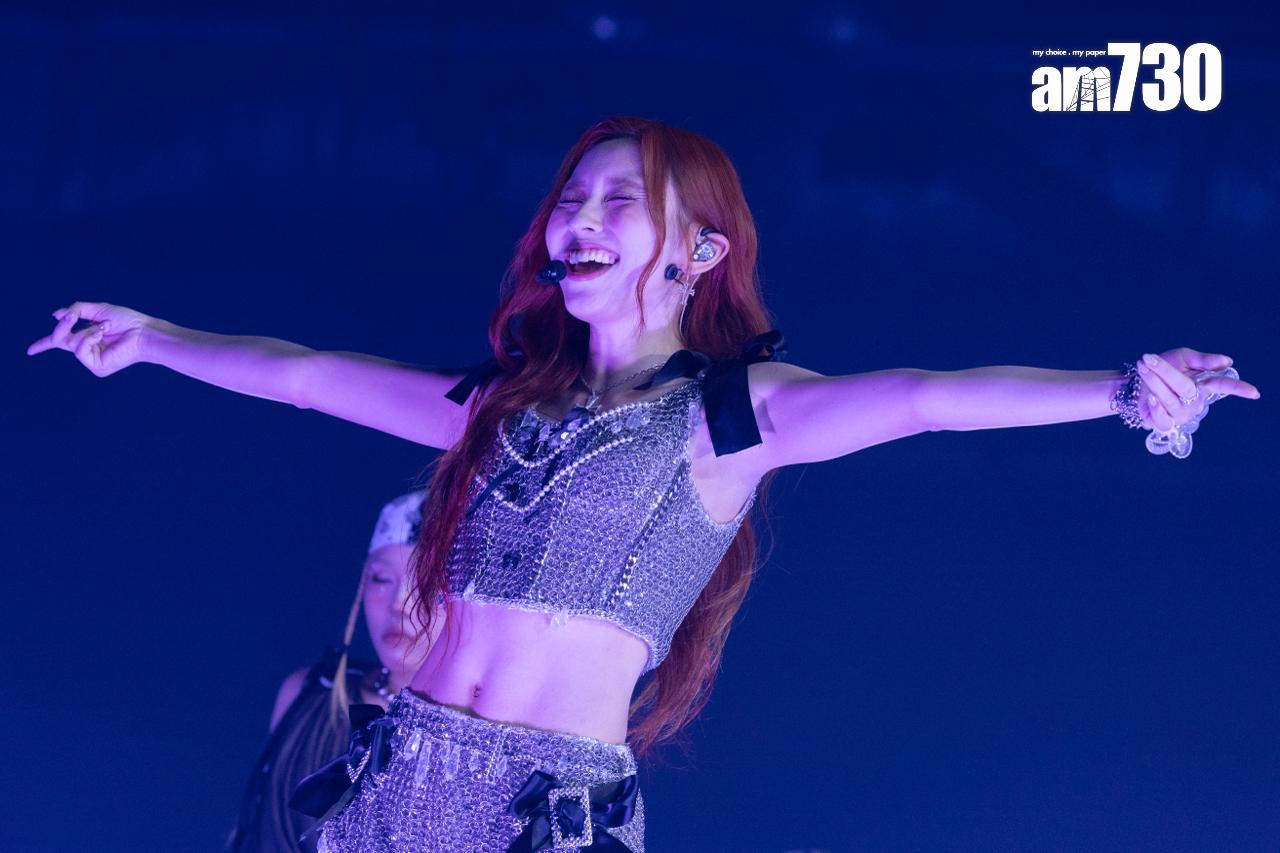 Ivy So說︰「我覺得COLLAR每一個人都好值得俾人喜歡,大家為佢哋鼓掌嘅時候,係我最感動嘅時候!我真係好鍾意你哋,COLLAR真係好勁。」(蘇文傑攝)