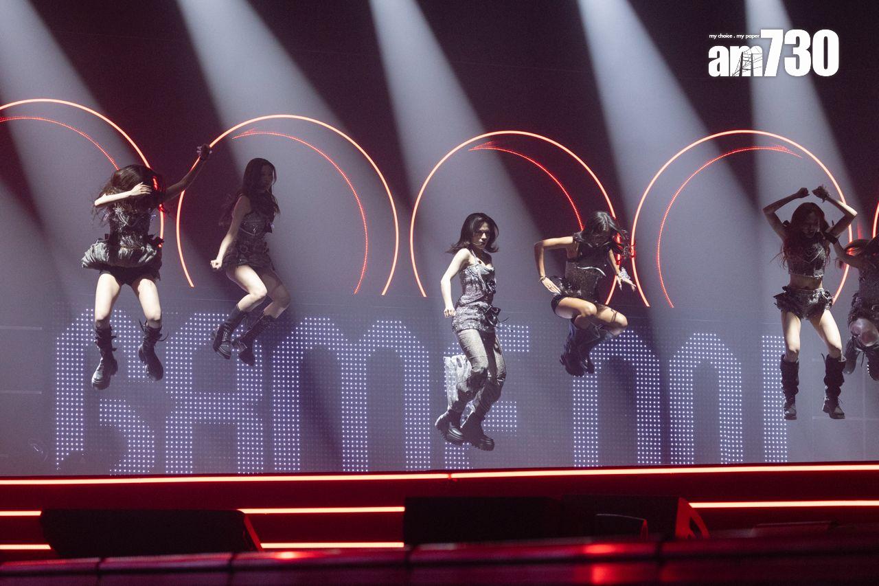 Winka說︰「我覺得我喺今個演唱會,終於享受到跳舞唱歌嗰一種自信、開心,我唔再驚我做成點。」(蘇文傑攝)