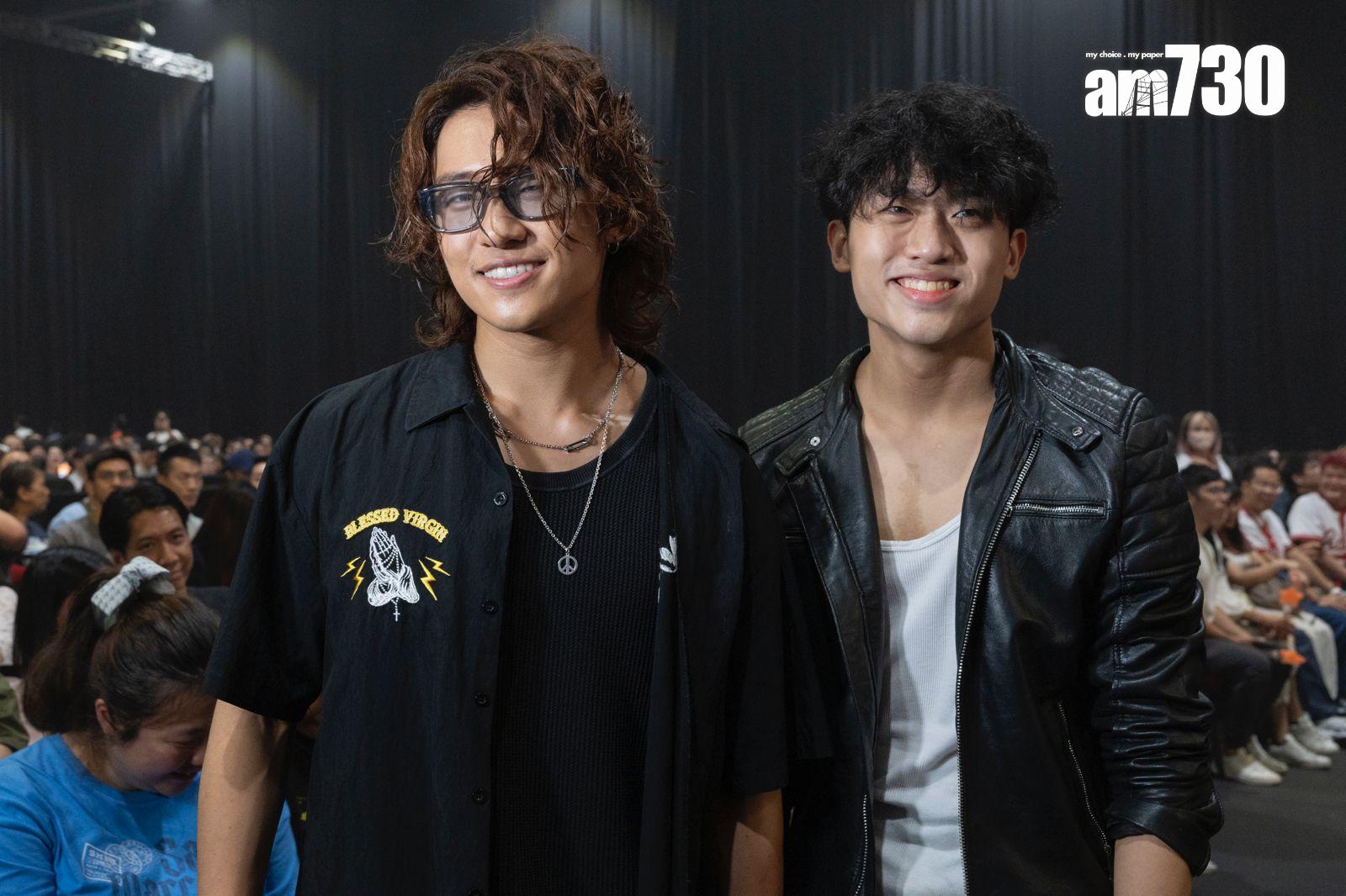 ANSONBEAN及弟弟。(蘇文傑攝)