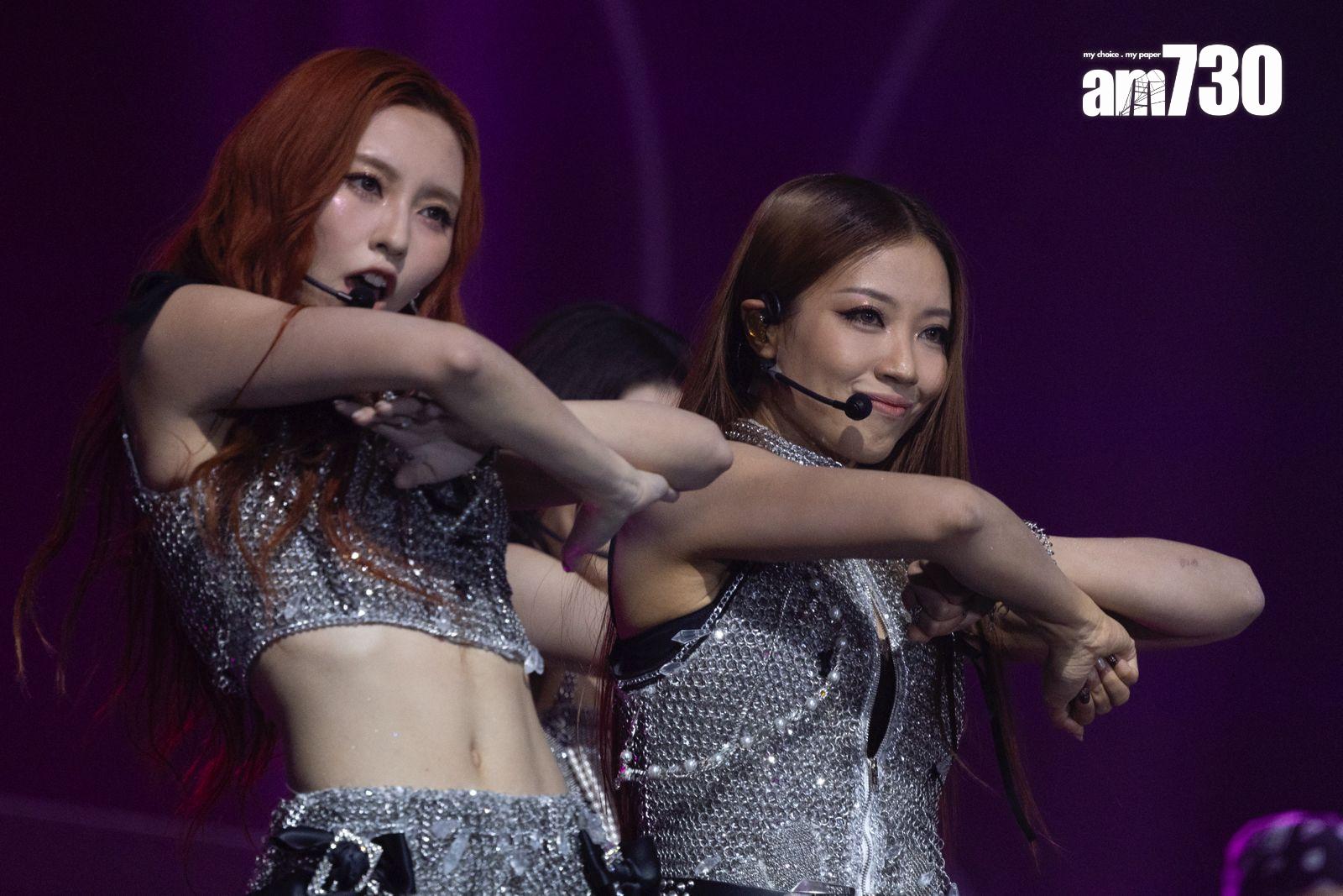 Ivy So說︰「我覺得COLLAR每一個人都好值得俾人喜歡,大家為佢哋鼓掌嘅時候,係我最感動嘅時候!我真係好鍾意你哋,COLLAR真係好勁。」(蘇文傑攝)