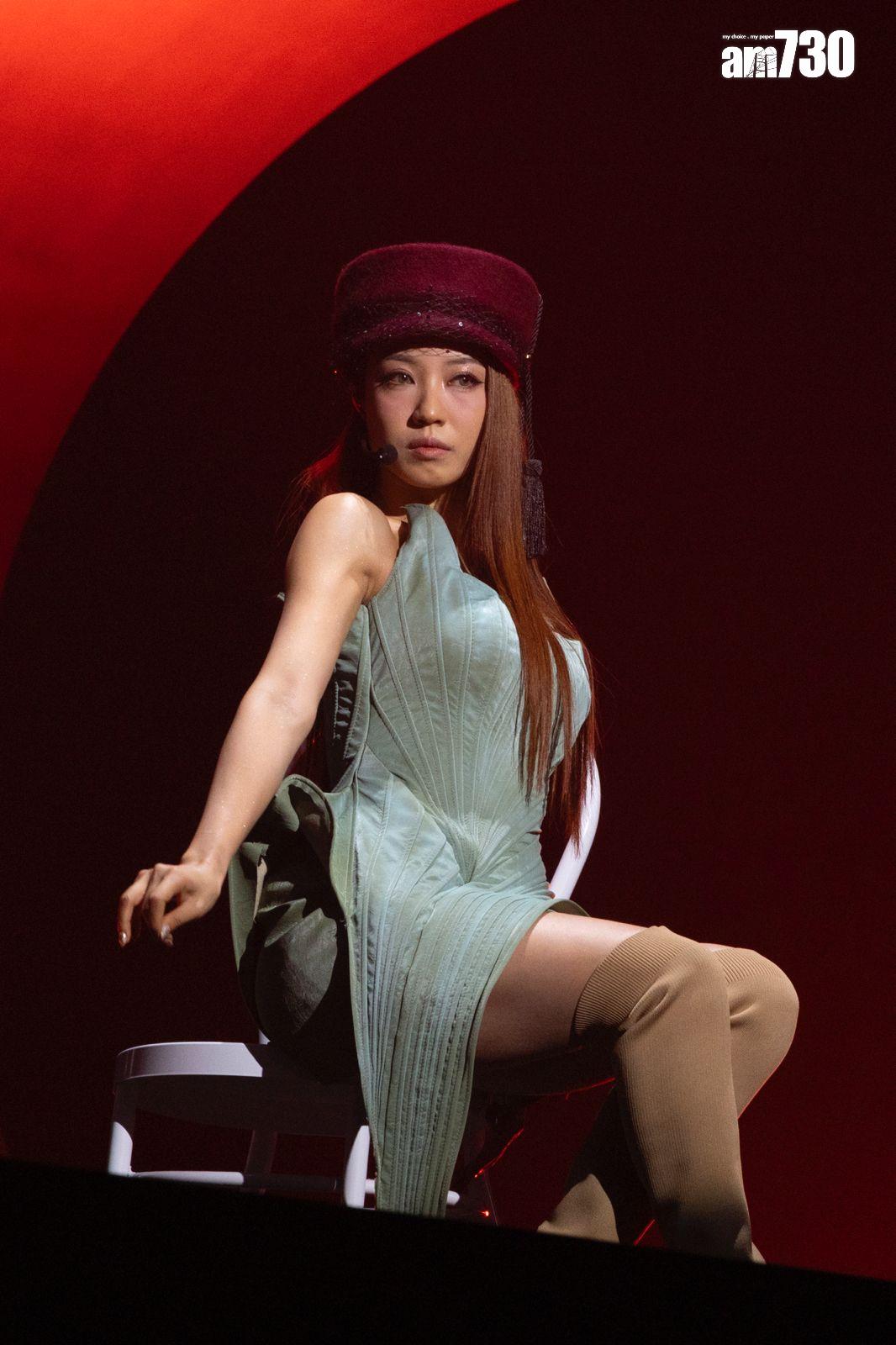 芯駖說︰「多謝大家俾包容我哋,俾時間我哋去進步。我哋有好多傷兵,每一日都有我哋醫療團隊,幫我哋針灸,隻腳好痛。」(蘇文傑攝)