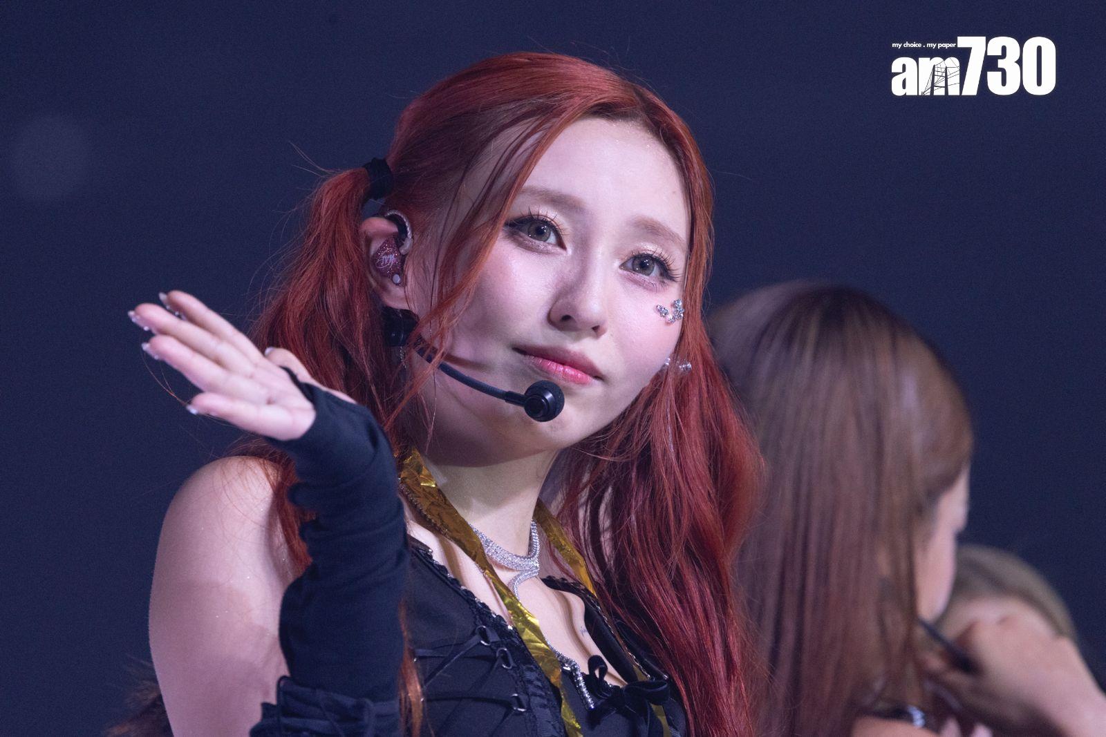 Ivy So說︰「我覺得COLLAR每一個人都好值得俾人喜歡,大家為佢哋鼓掌嘅時候,係我最感動嘅時候!我真係好鍾意你哋,COLLAR真係好勁。」(蘇文傑攝)