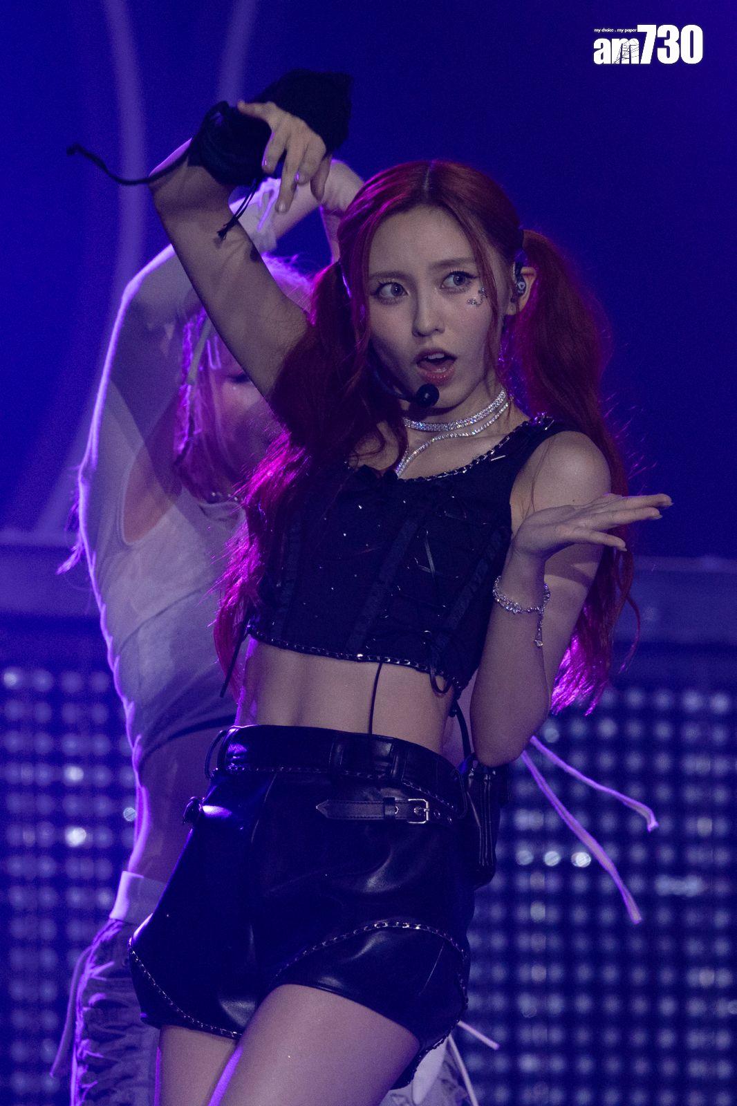 Ivy So說︰「我覺得COLLAR每一個人都好值得俾人喜歡,大家為佢哋鼓掌嘅時候,係我最感動嘅時候!我真係好鍾意你哋,COLLAR真係好勁。」(蘇文傑攝)