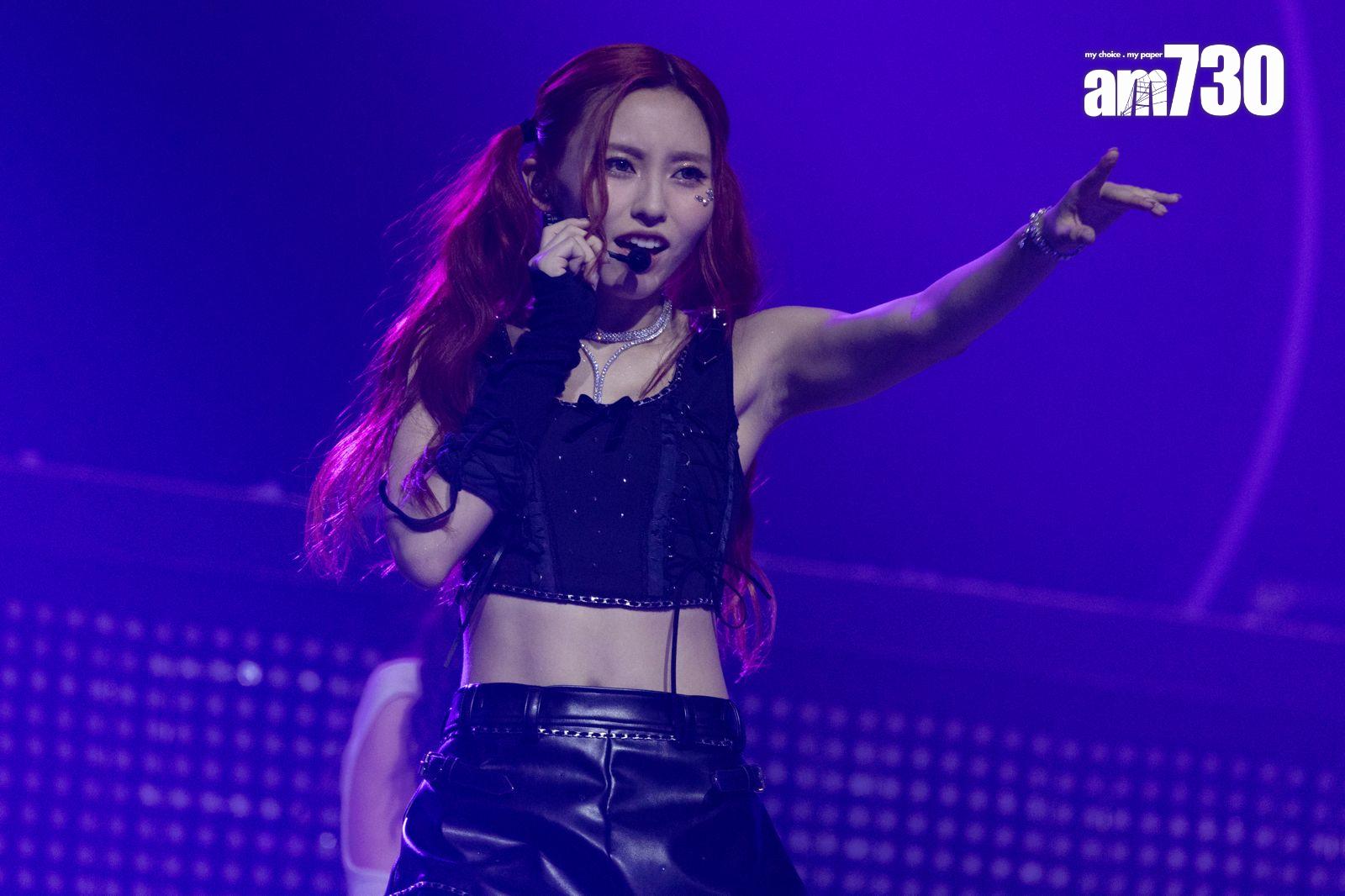 Ivy So說︰「我覺得COLLAR每一個人都好值得俾人喜歡,大家為佢哋鼓掌嘅時候,係我最感動嘅時候!我真係好鍾意你哋,COLLAR真係好勁。」(蘇文傑攝)