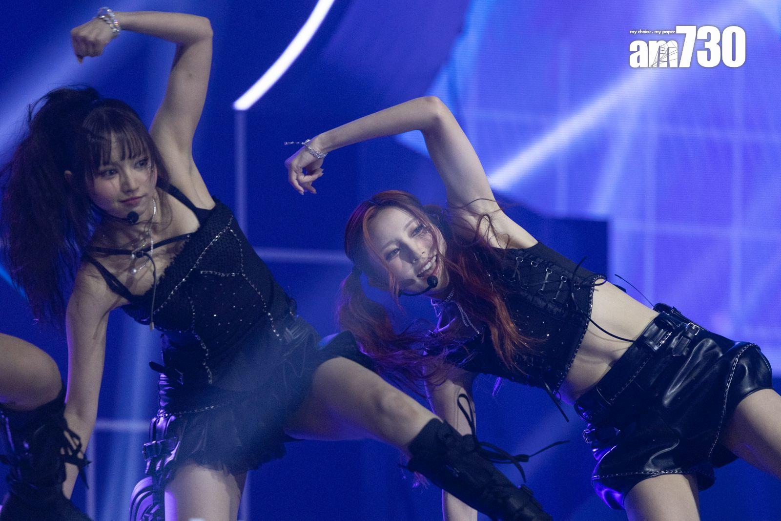 Ivy So說︰「我覺得COLLAR每一個人都好值得俾人喜歡,大家為佢哋鼓掌嘅時候,係我最感動嘅時候!我真係好鍾意你哋,COLLAR真係好勁。」(蘇文傑攝)