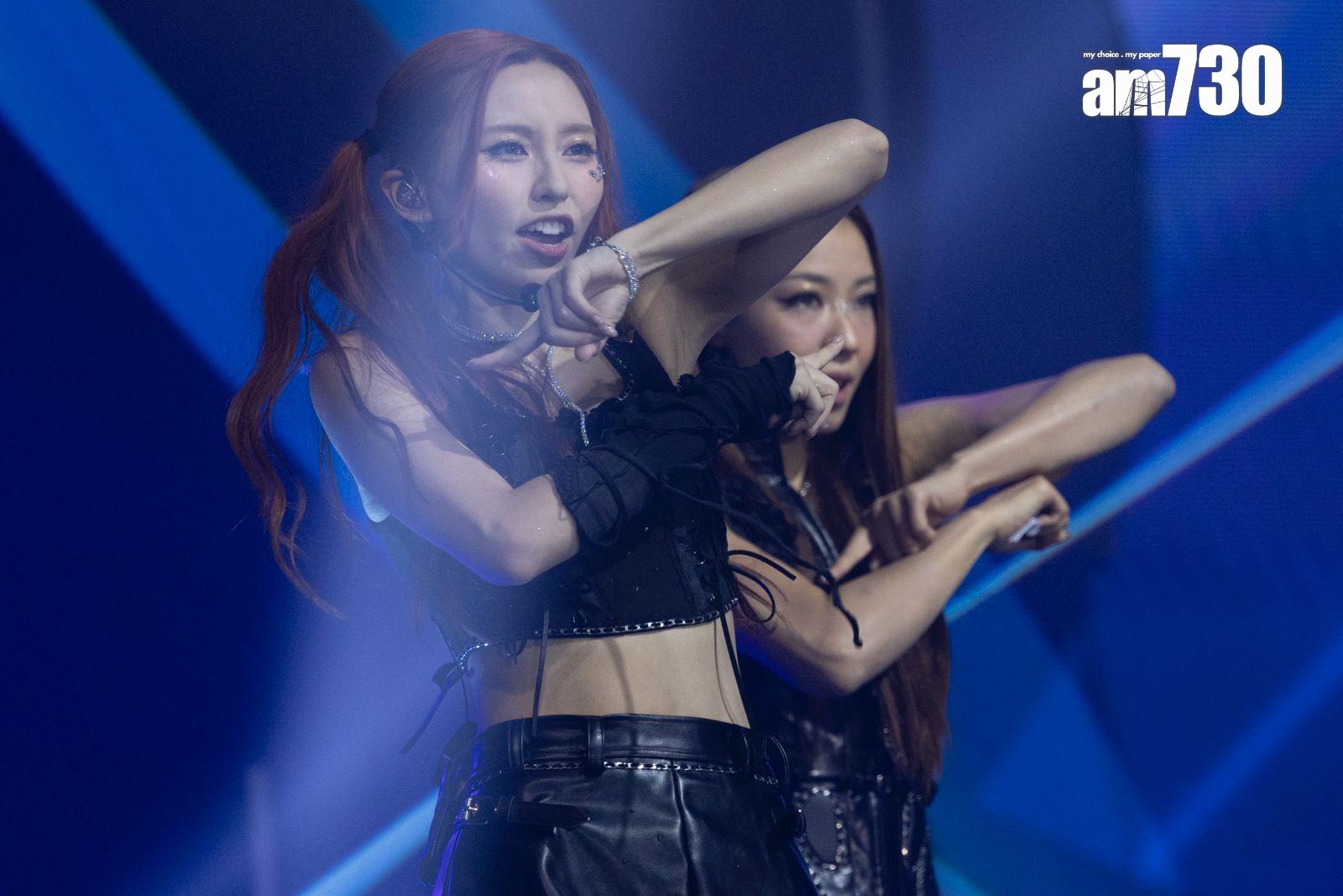 Ivy So說︰「我覺得COLLAR每一個人都好值得俾人喜歡,大家為佢哋鼓掌嘅時候,係我最感動嘅時候!我真係好鍾意你哋,COLLAR真係好勁。」(蘇文傑攝)