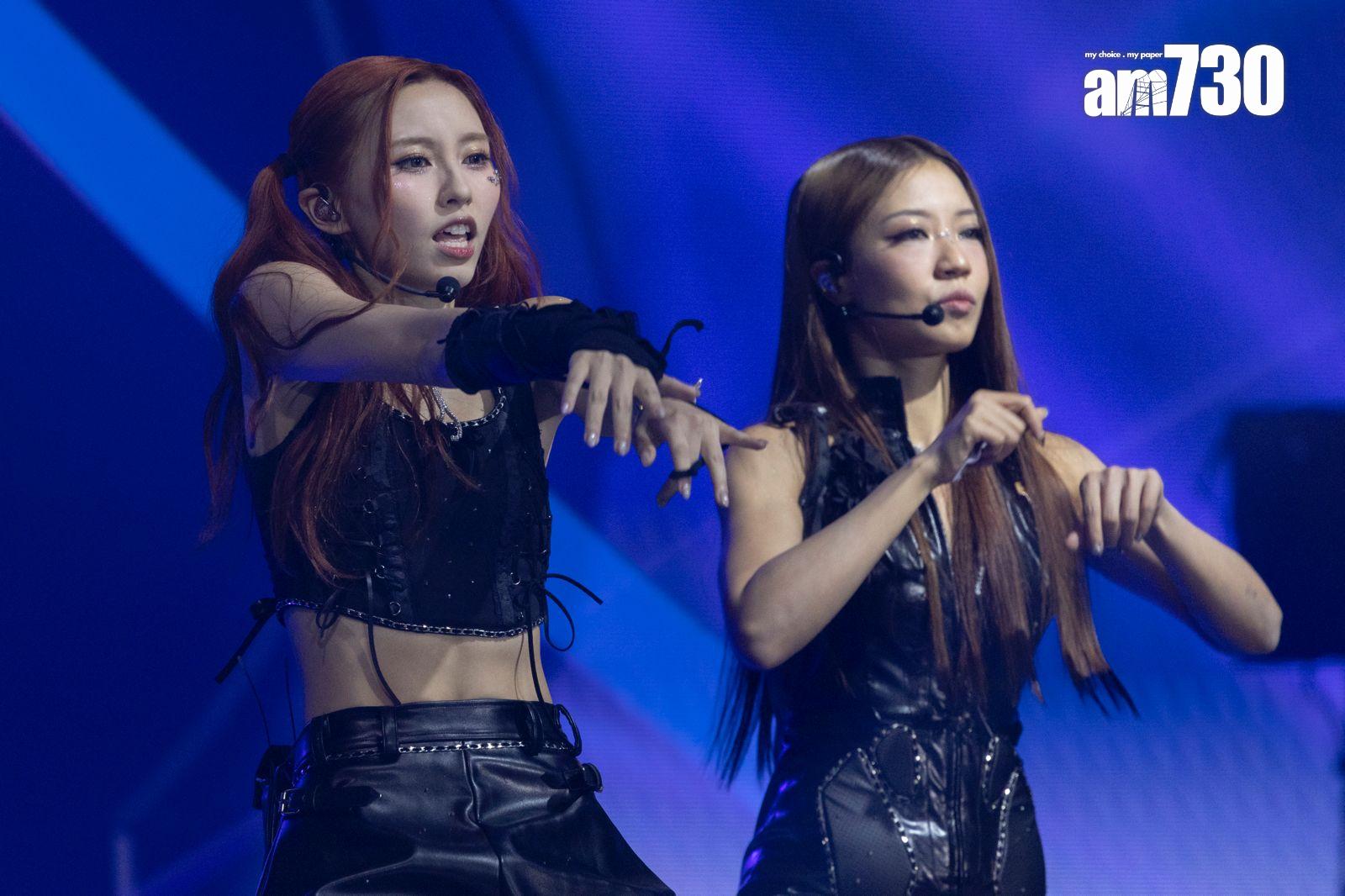 Ivy So說︰「我覺得COLLAR每一個人都好值得俾人喜歡,大家為佢哋鼓掌嘅時候,係我最感動嘅時候!我真係好鍾意你哋,COLLAR真係好勁。」(蘇文傑攝)