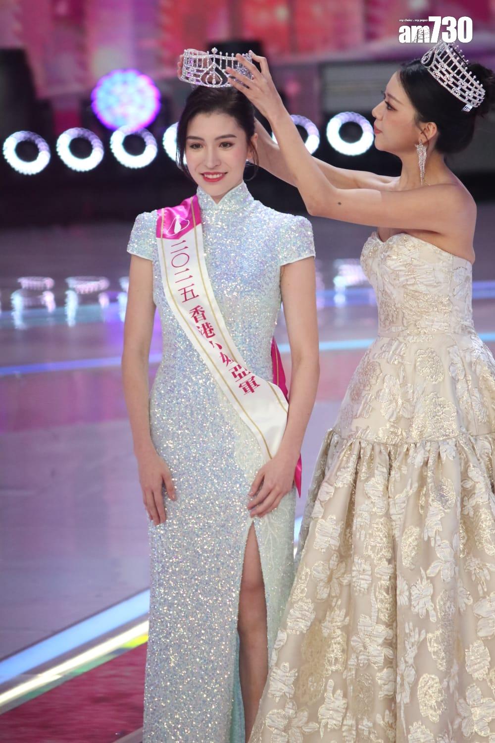 《2025香港小姐競選決賽》(鍾式明攝)