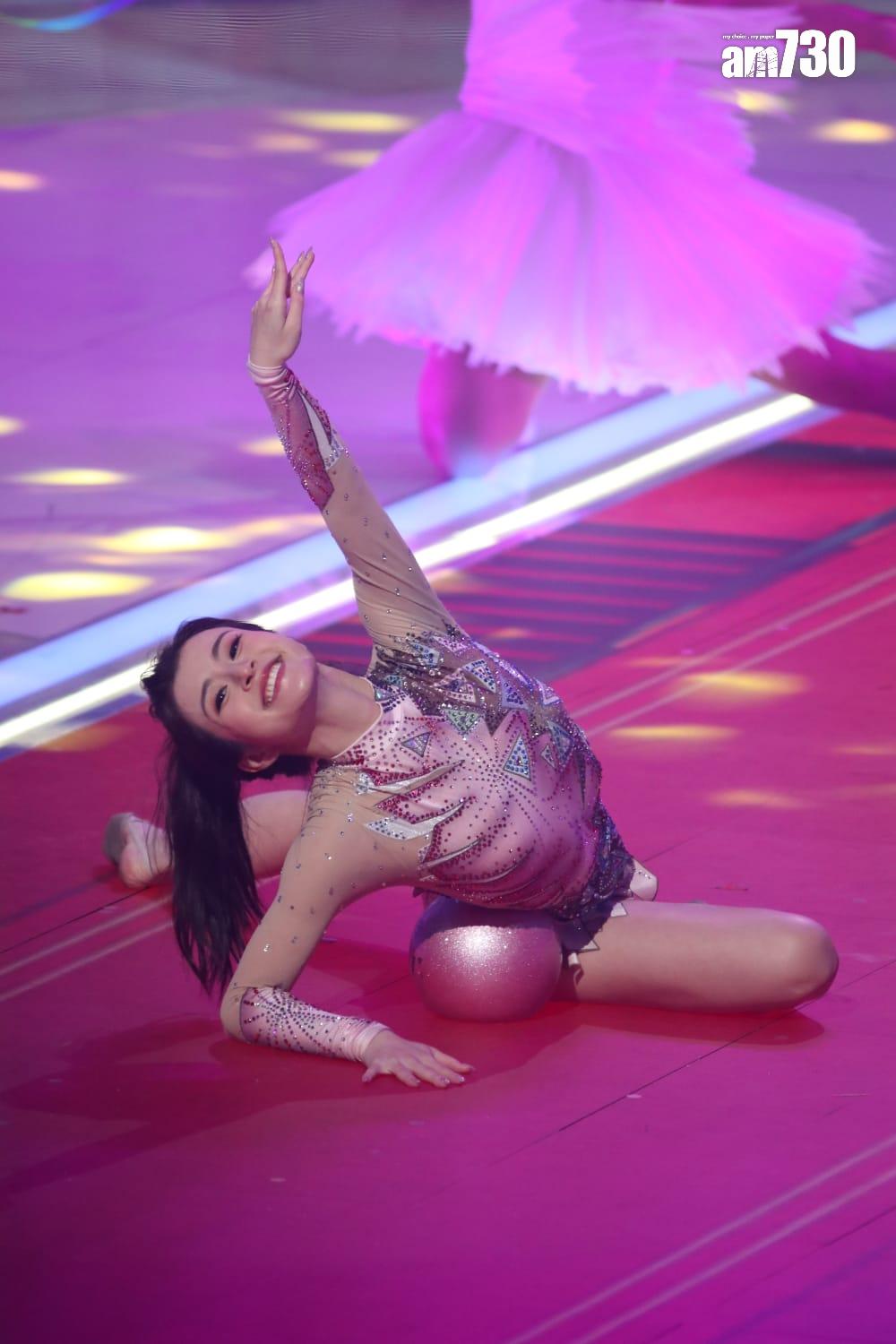 2025年香港小姐冠軍由9號陳詠詩奪得。(鍾式明攝)