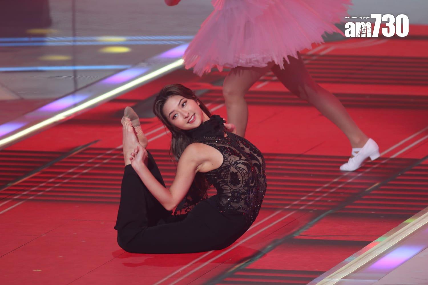 「大長今童星」蔡華英入最後五強。 (鍾式明攝)