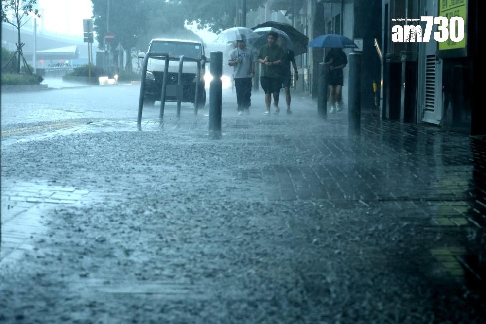 黑雨|極端天氣暴雨頻生,家居保險保障索償小貼士。(林俊源攝)