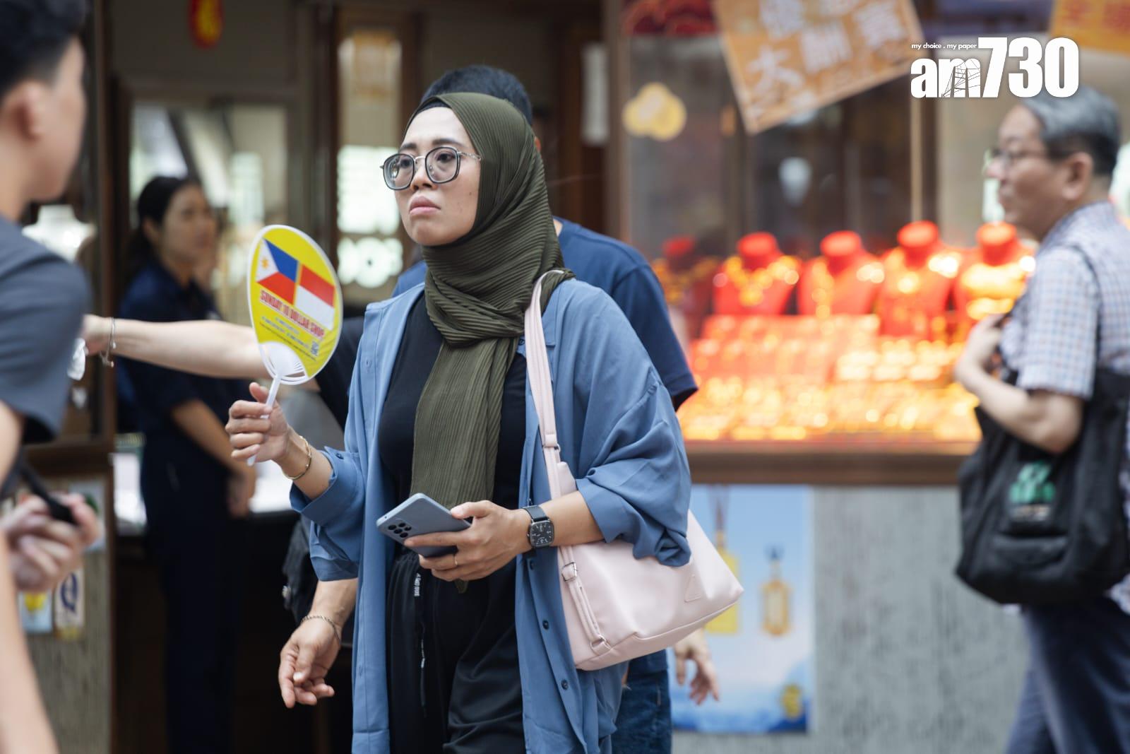 日間天氣酷熱。(周令知攝)