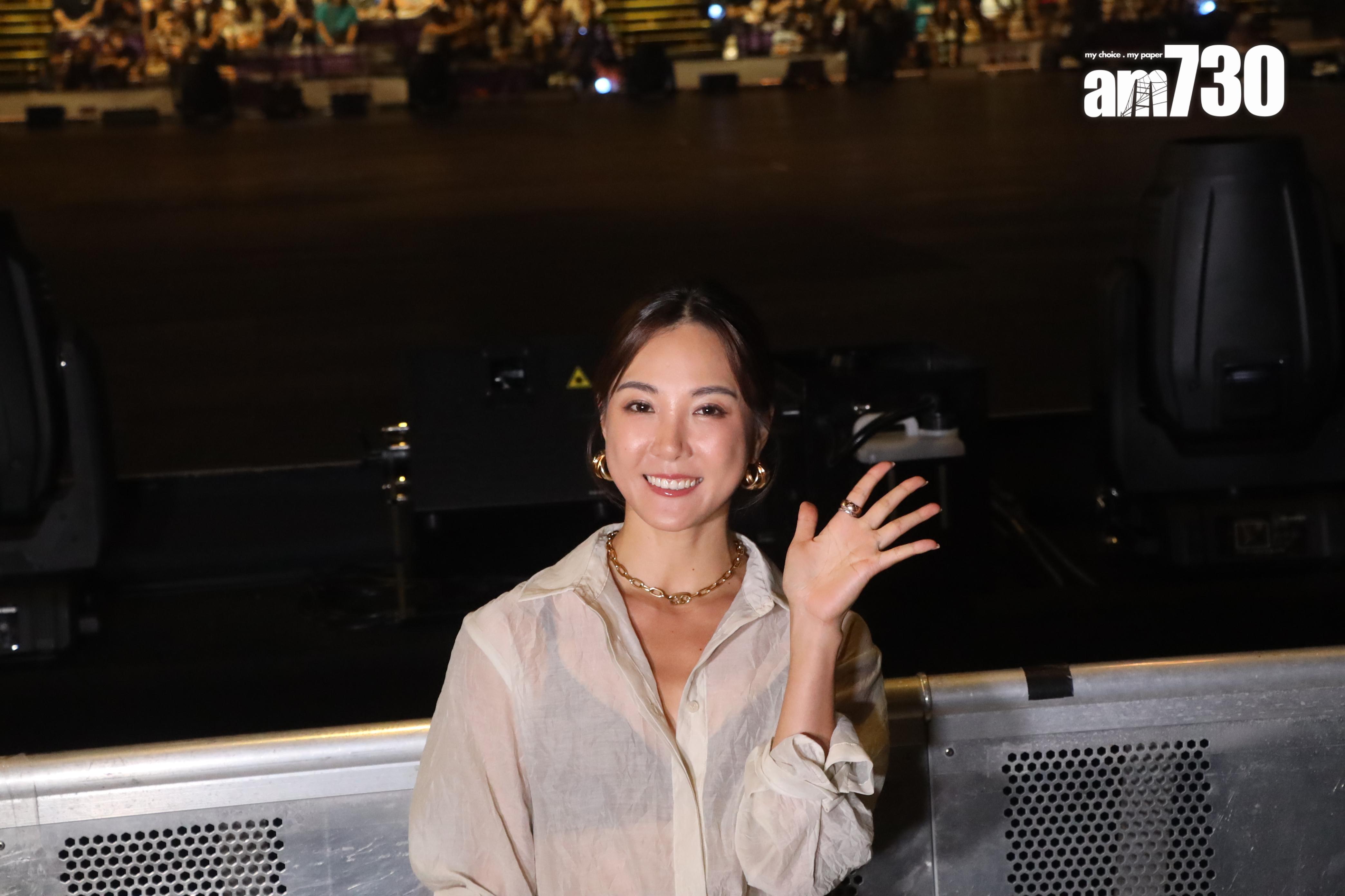 Alina捧Edan場。(娛樂組攝)