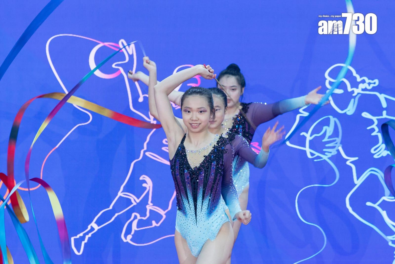 今日舉行全運會倒數100日活動(蘇文傑攝)