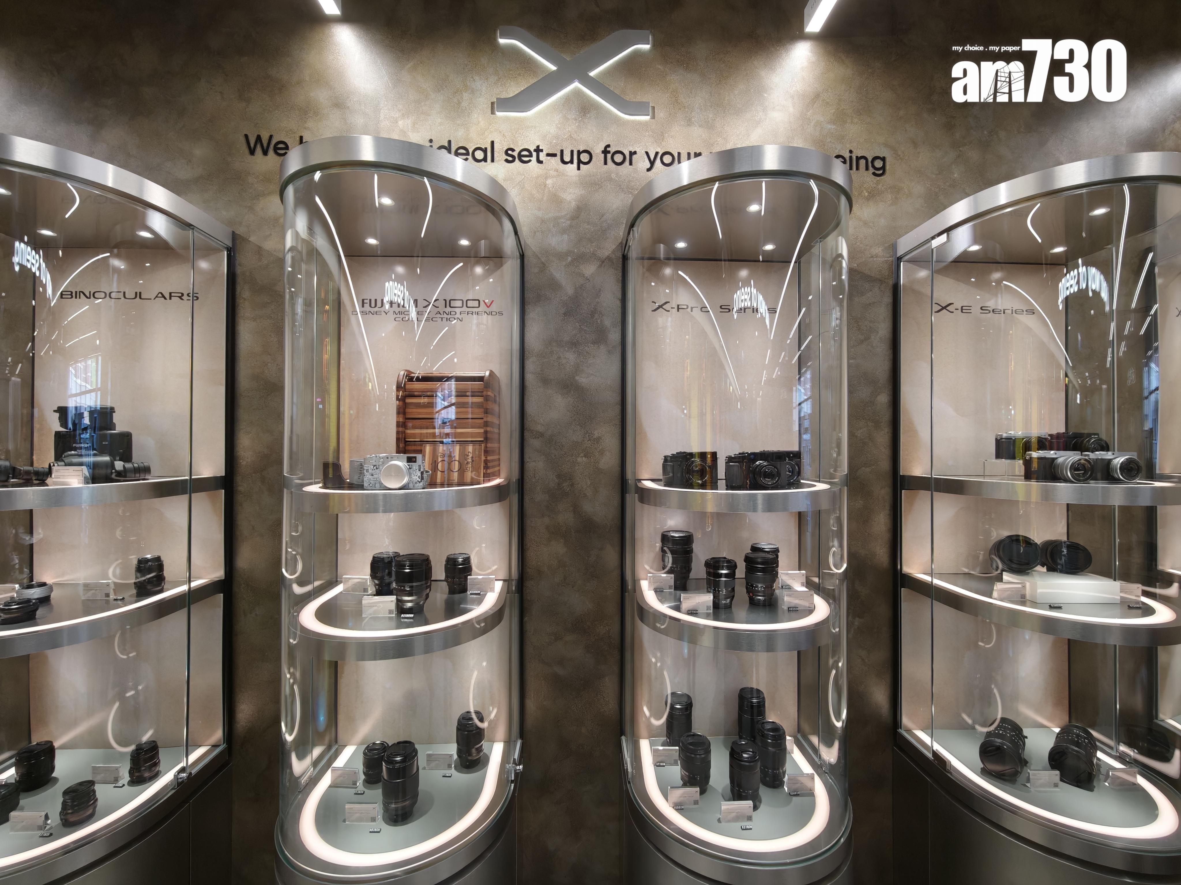 FUJIFILM X系列展區。