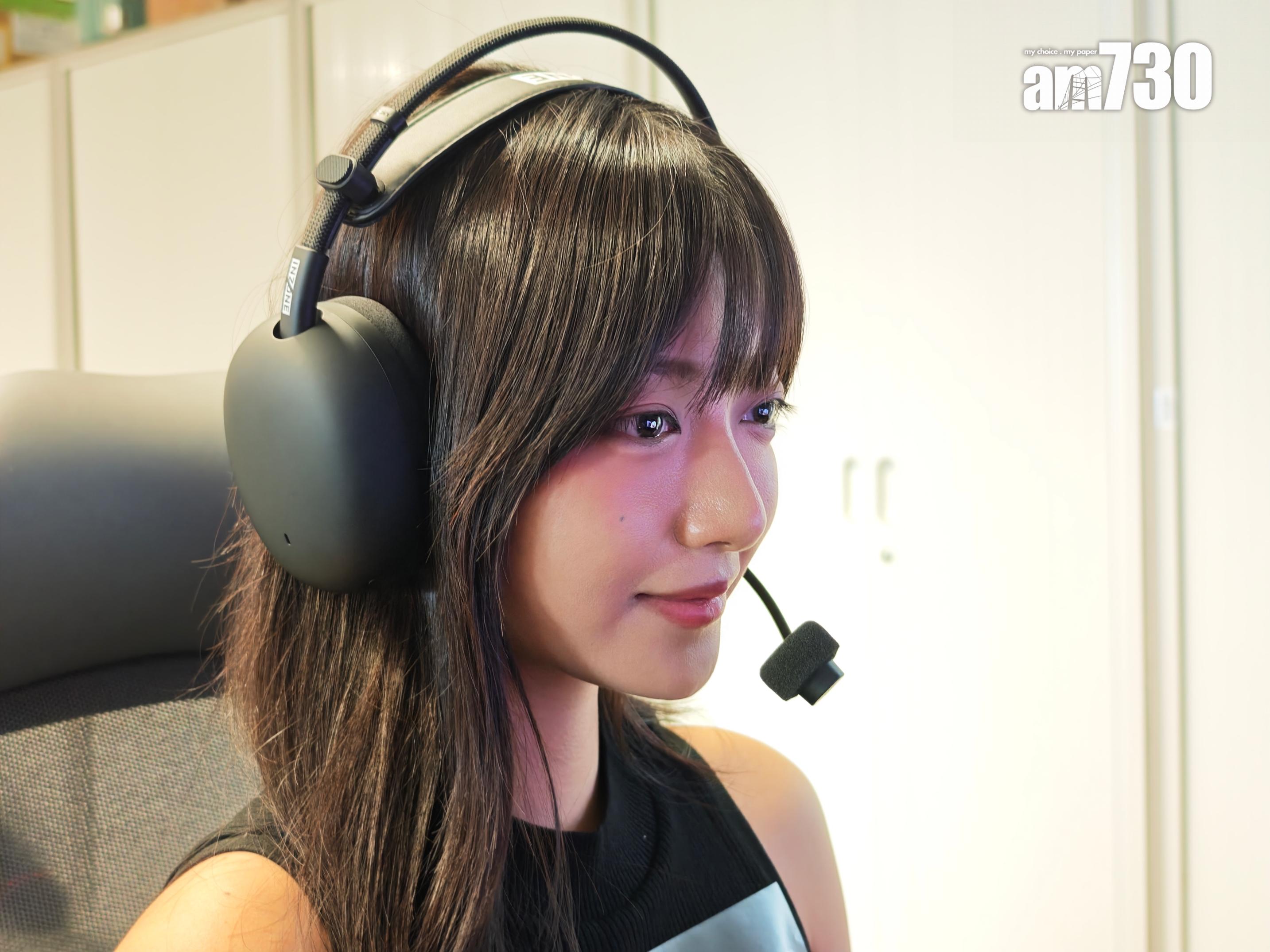 INZONE H9 II佩戴輕巧舒適。