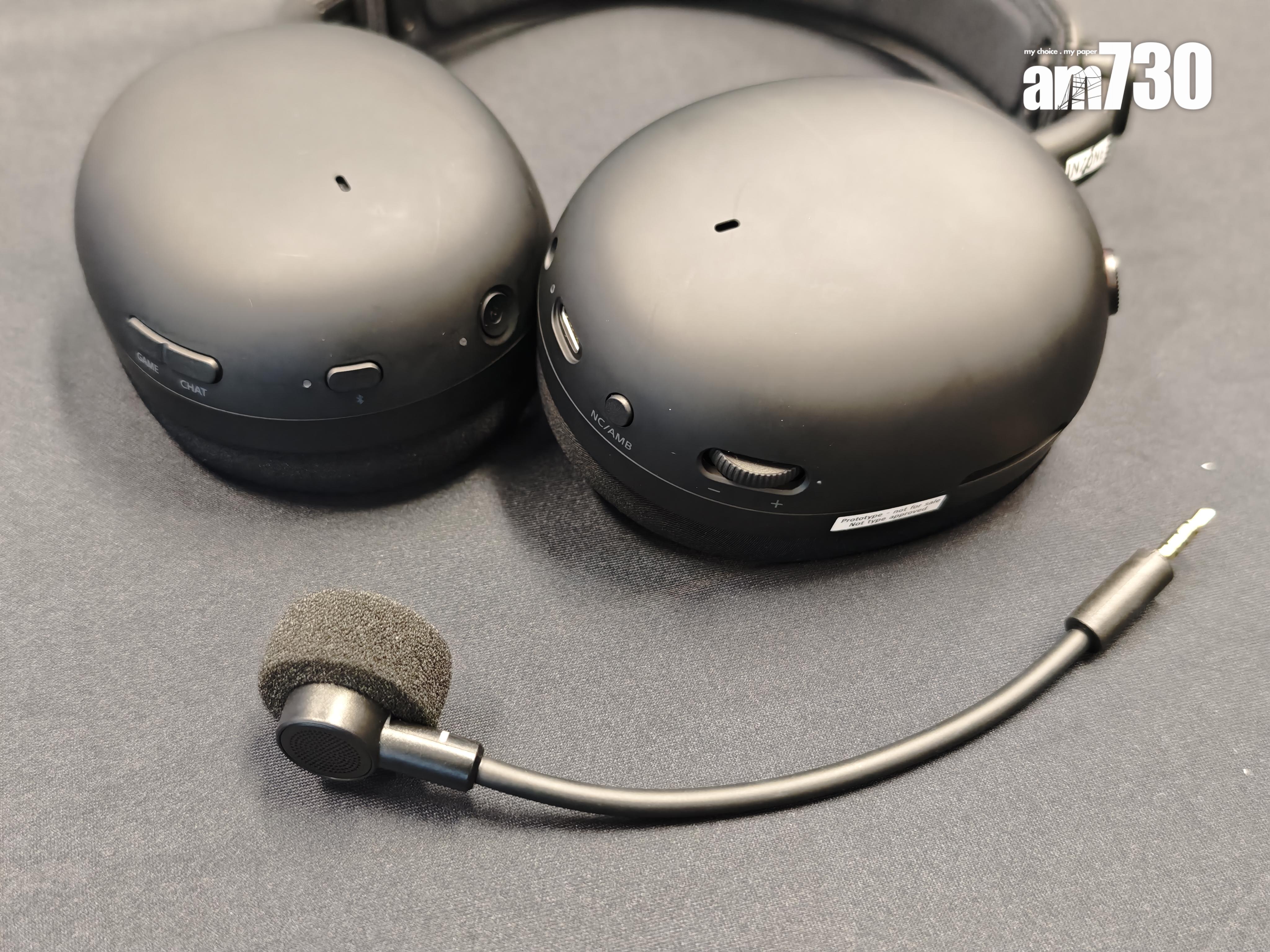 INZONE H9 II的咪高峰可拆起,當日常耳機用都得。