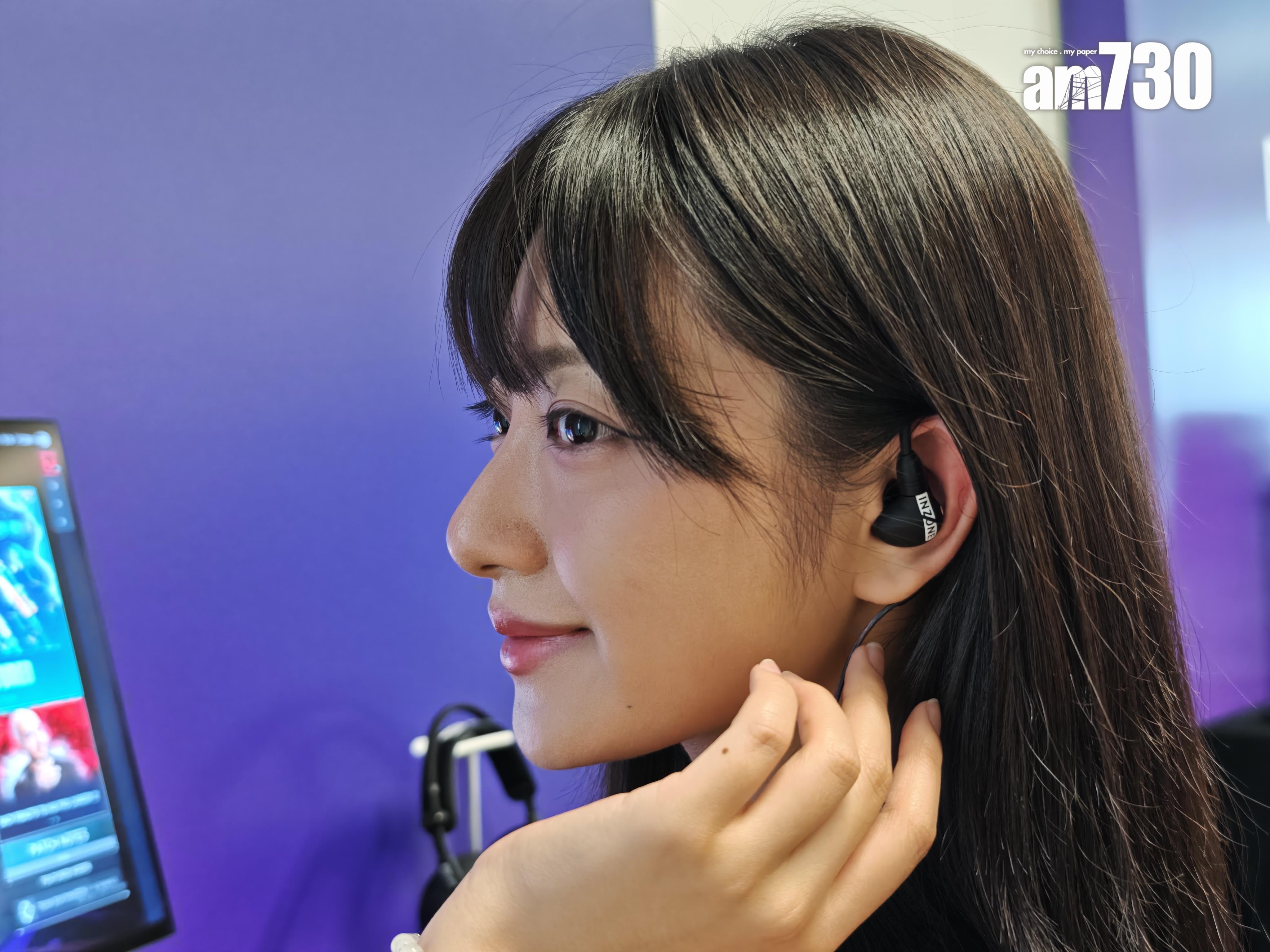 INZONE E9為入耳式有線設計,佩戴更自在。