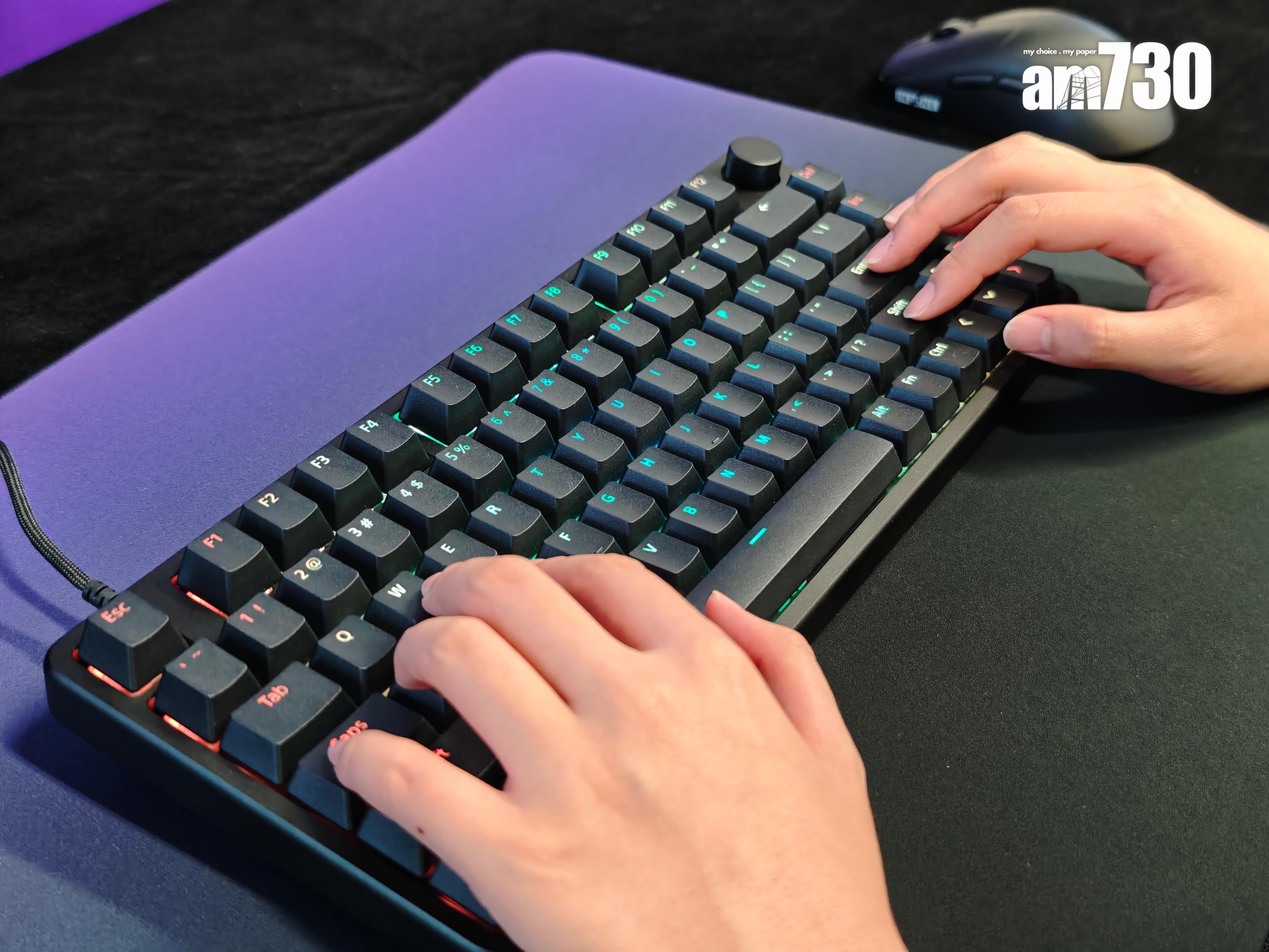 INZONE KBD-H75電競鍵盤以靜音磁軸結構為賣點。