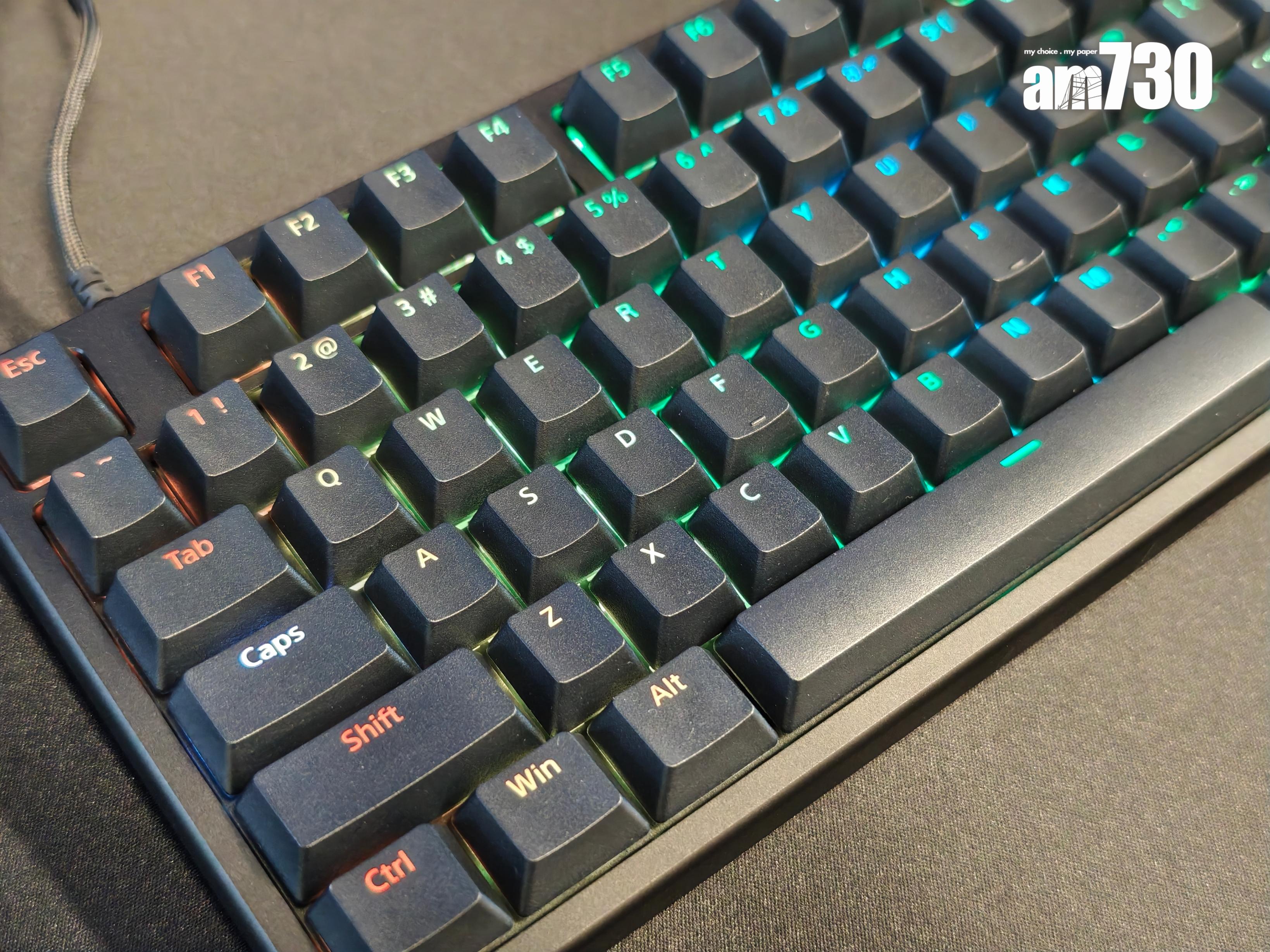 INZONE KBD-H75 75%鍵盤布局緊湊。