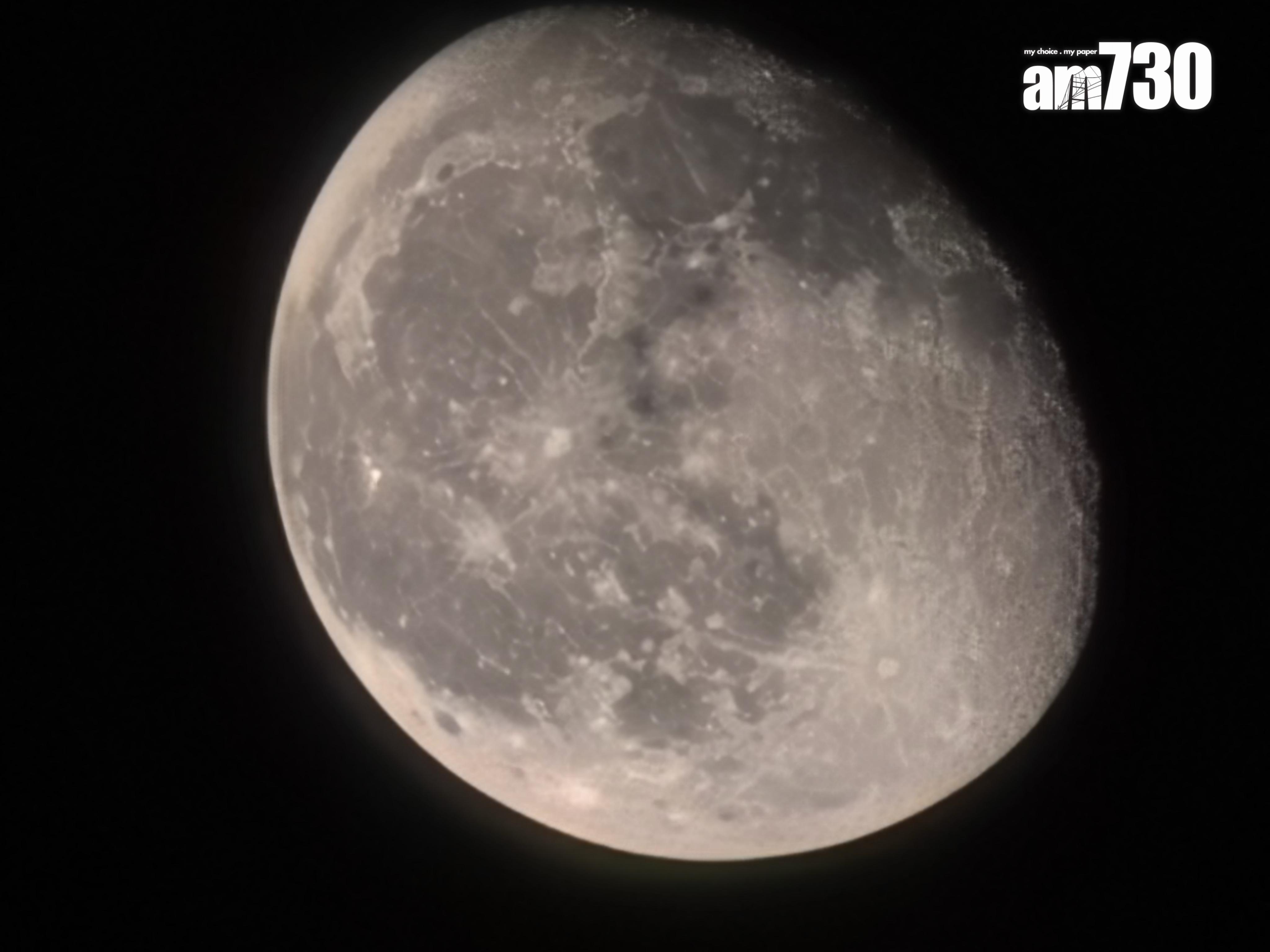 HUAWEI Pura 80 Pro長焦試相可拍月球。