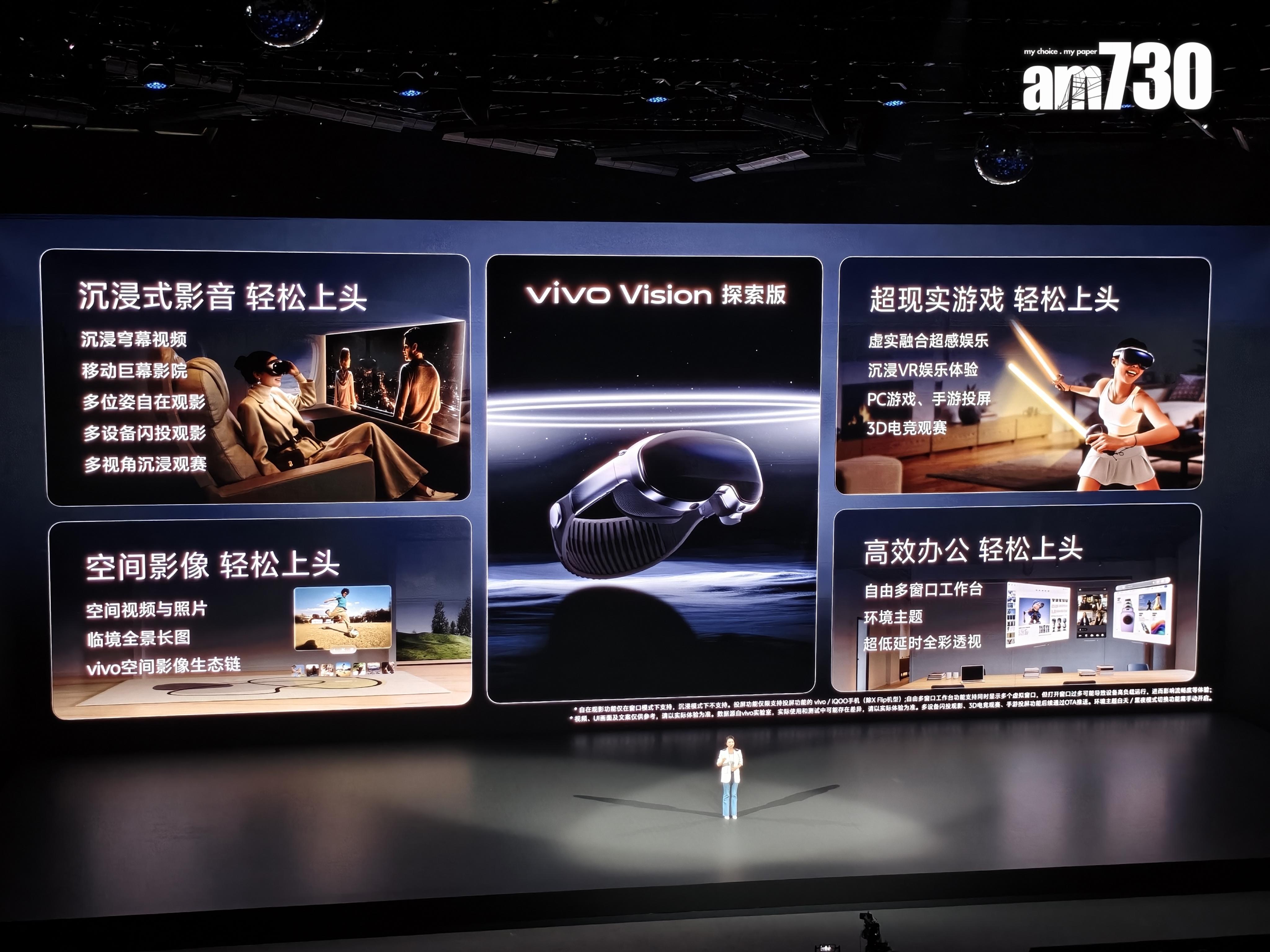 vivo Vision的主要用途一覽。