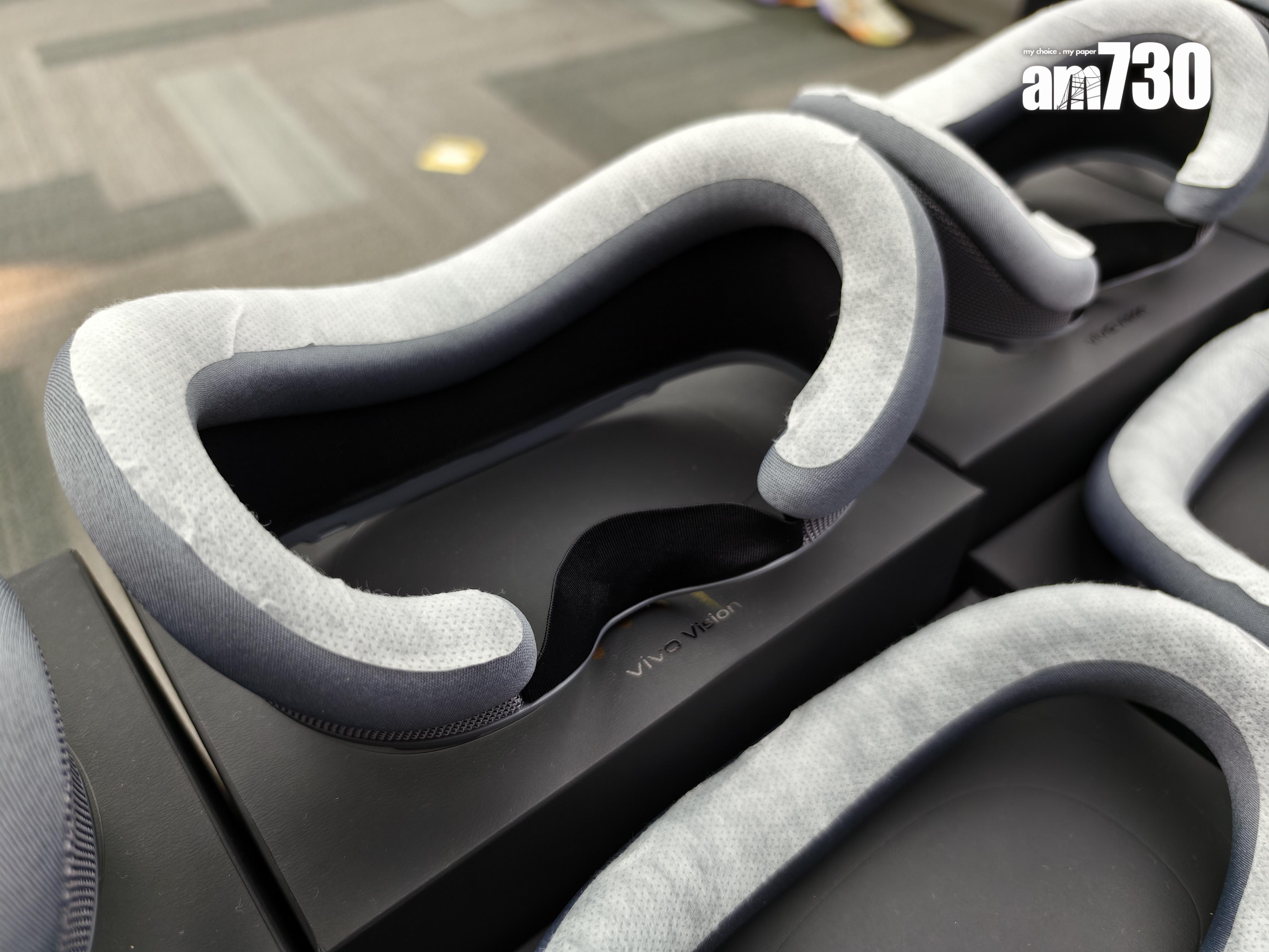 vivo Vision多款不同遮光罩及泡棉組合,貼合不同面形。