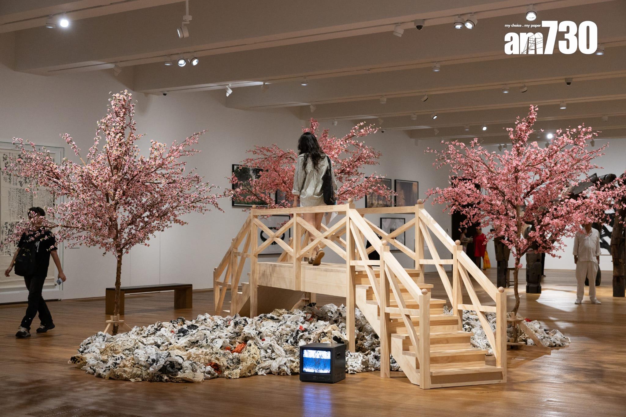 M+希克藏品第三回展覽「M+希克藏品:心靈圖景」現已向公眾開放(蘇文傑攝)