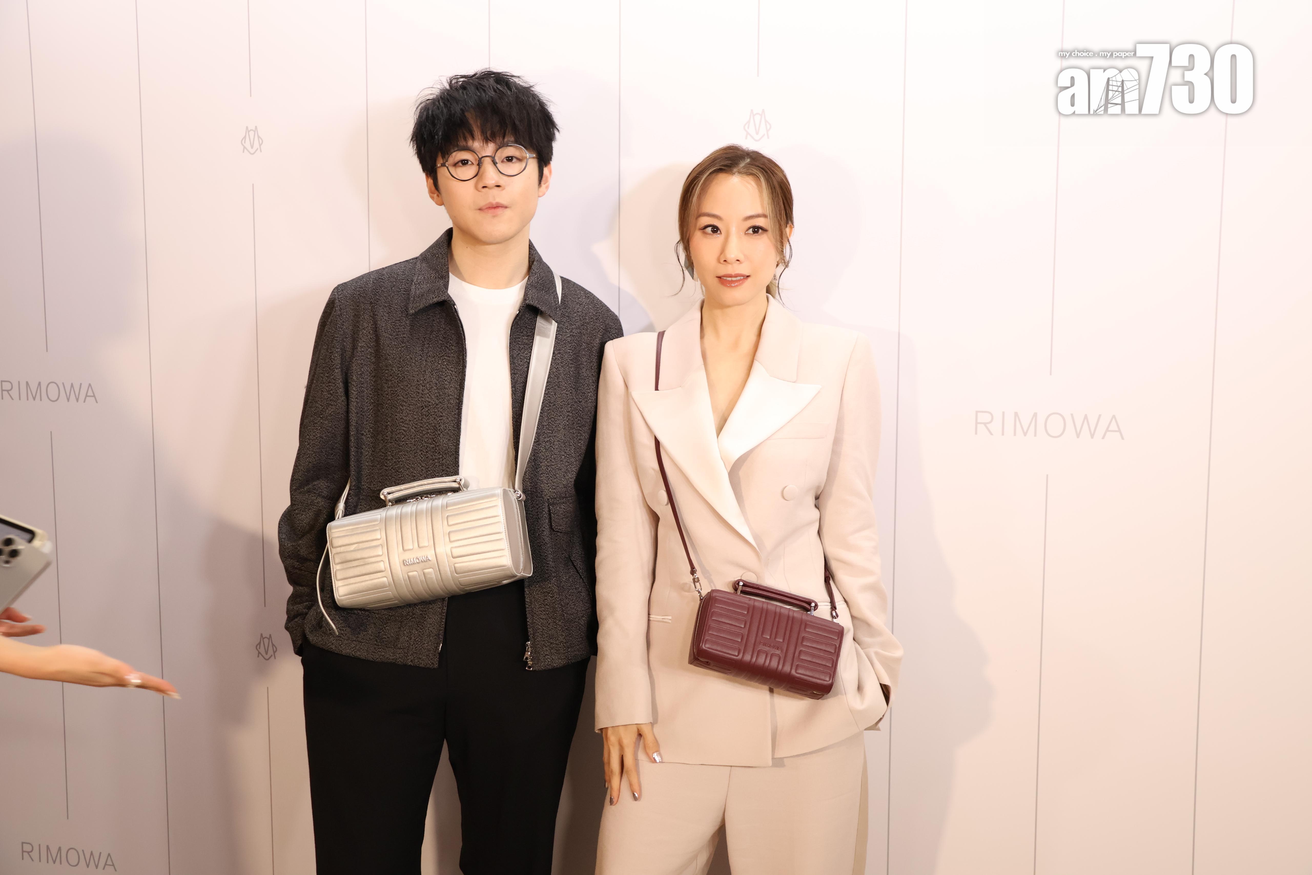 鄧麗欣Stephy和陳卓賢《男排女將》合體,出席品牌活動。(娛樂組攝)