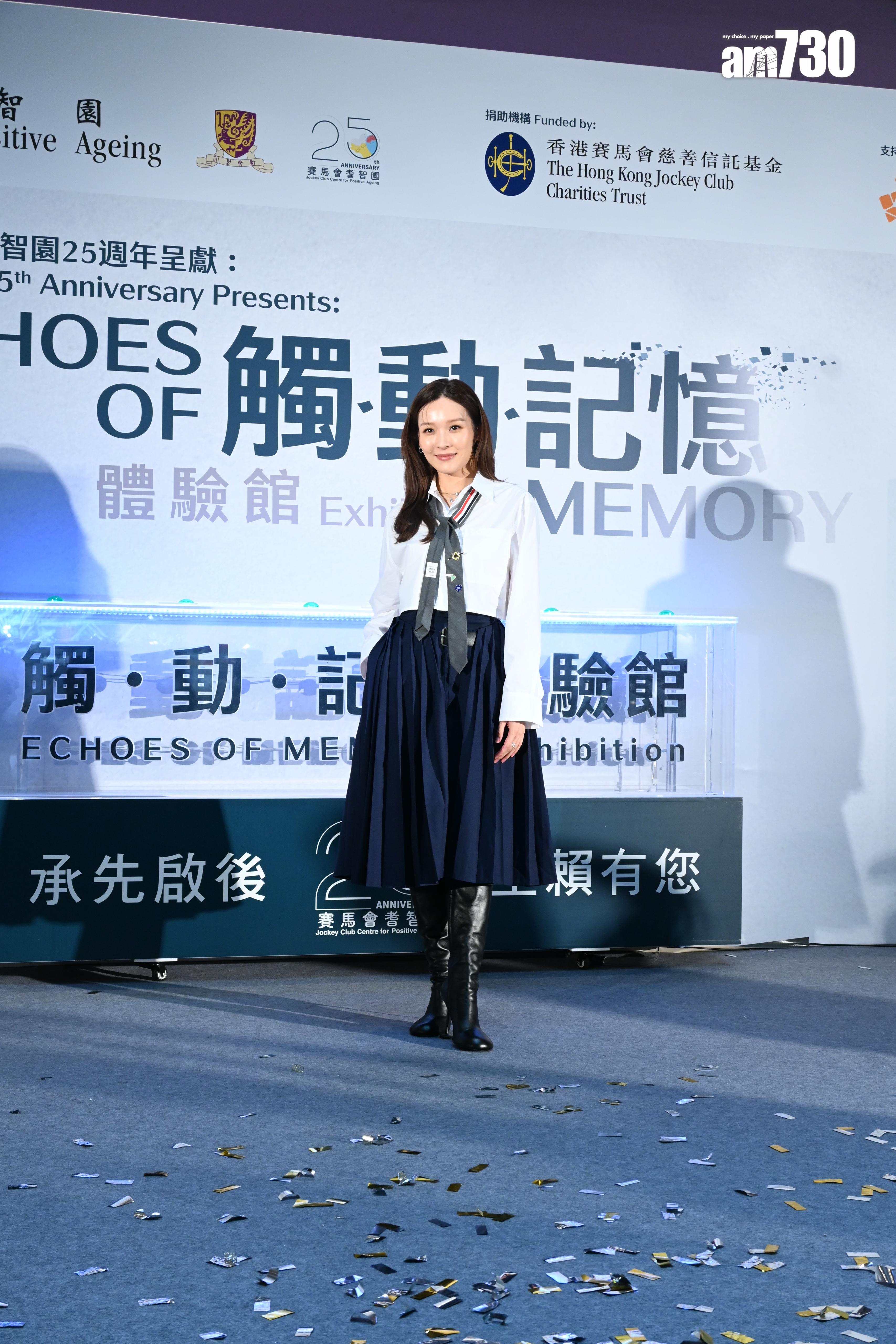 李佳芯透露有一些工作正在洽談中。(娛樂組攝)