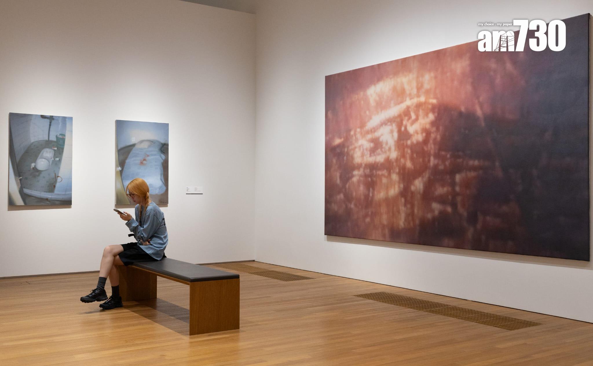 M+希克藏品第三回展覽「M+希克藏品:心靈圖景」現已向公眾開放(蘇文傑攝)