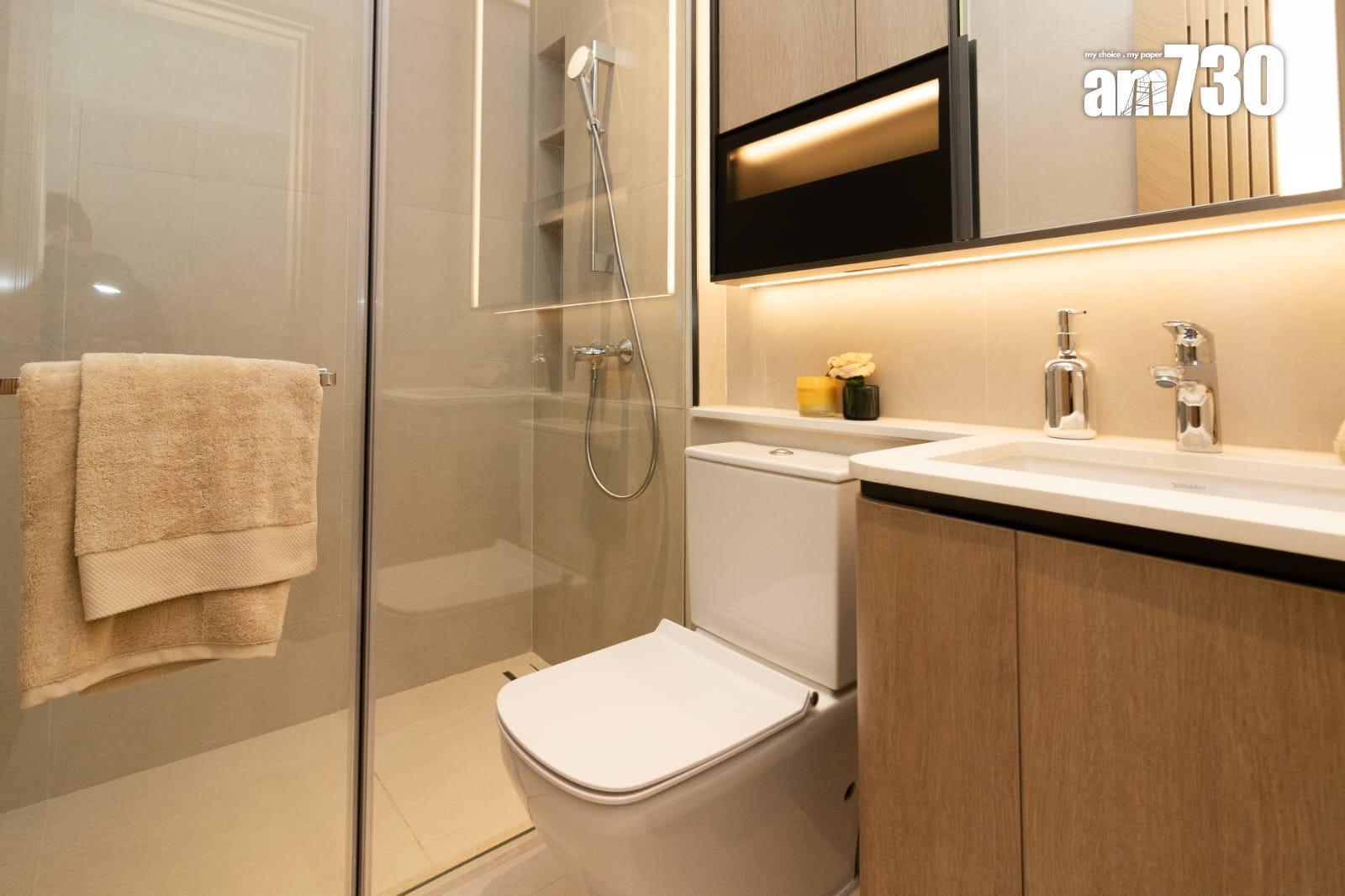 譽林示範單位|1386呎三房兩套連傢俬 落地玻璃窗擁覽加多利山景致 (多圖有片)|何文田新盤