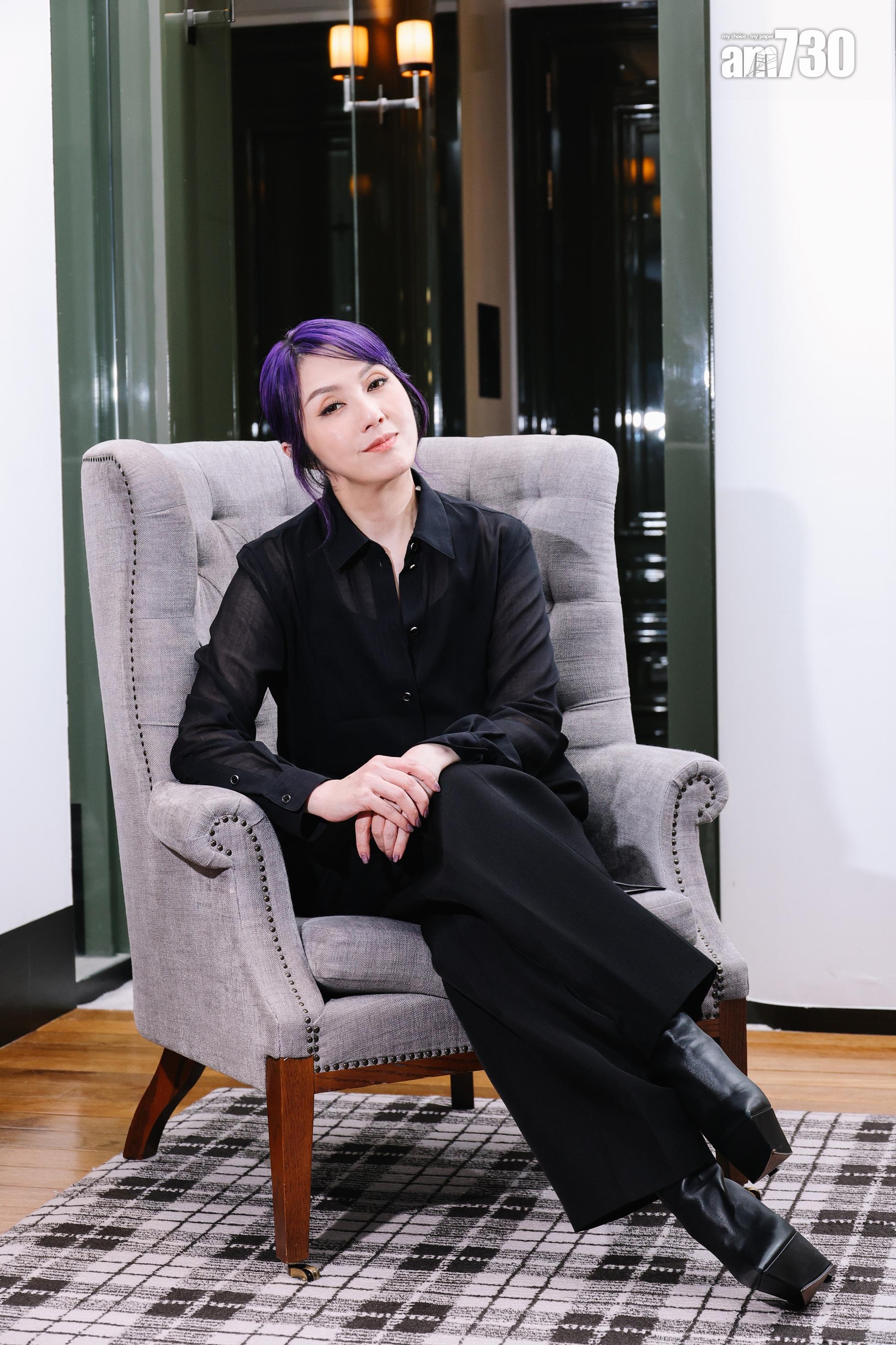 楊千嬅從巡唱回到香港個唱,她形容是由馬拉松回到短跑道上。(吳康琦攝)