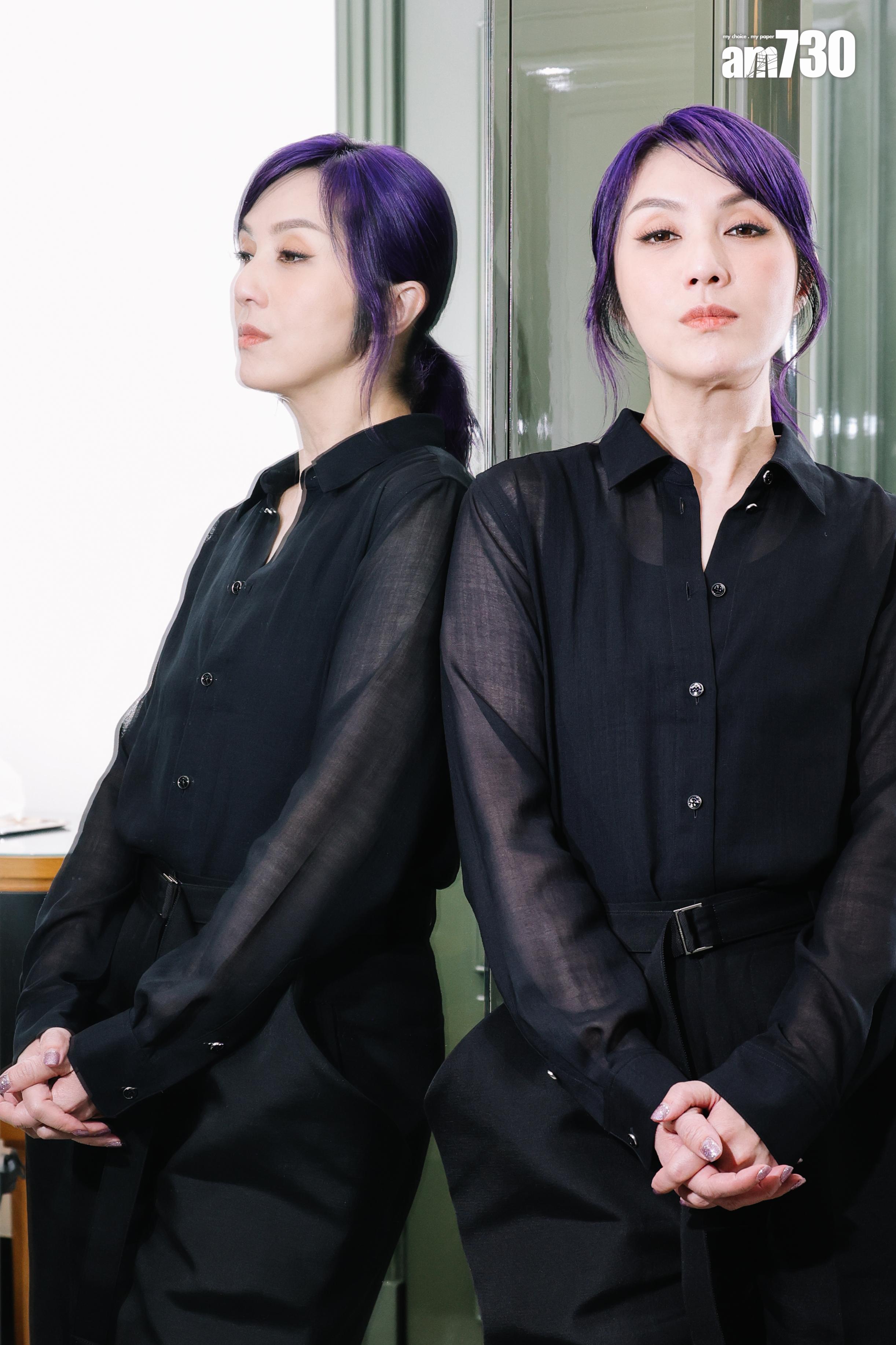 楊千嬅自言起初面對排山倒海的網絡評論,曾感恐懼和受委屈。(吳康琦攝)