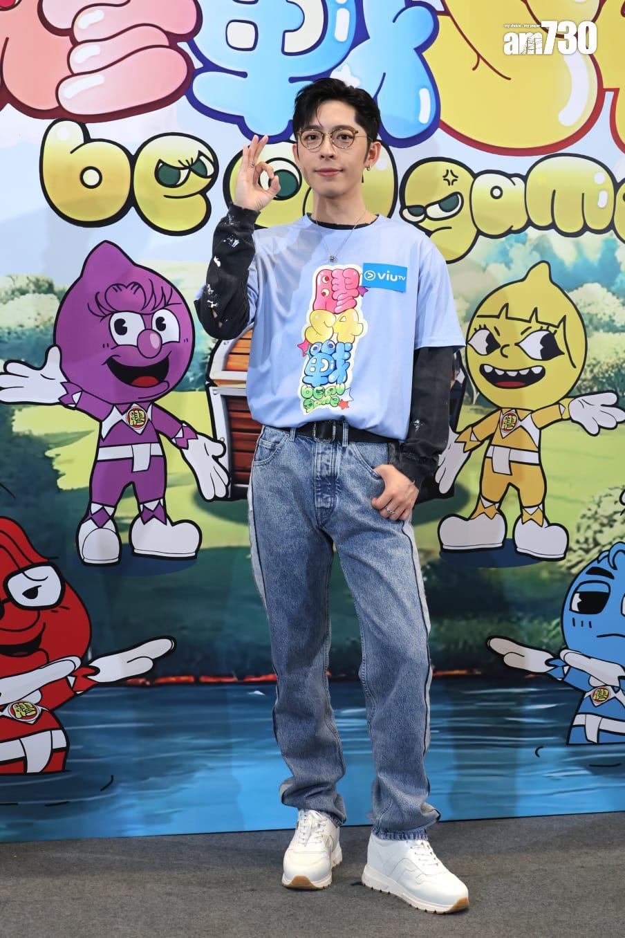 Edan出席《膠戰S4》記者會。