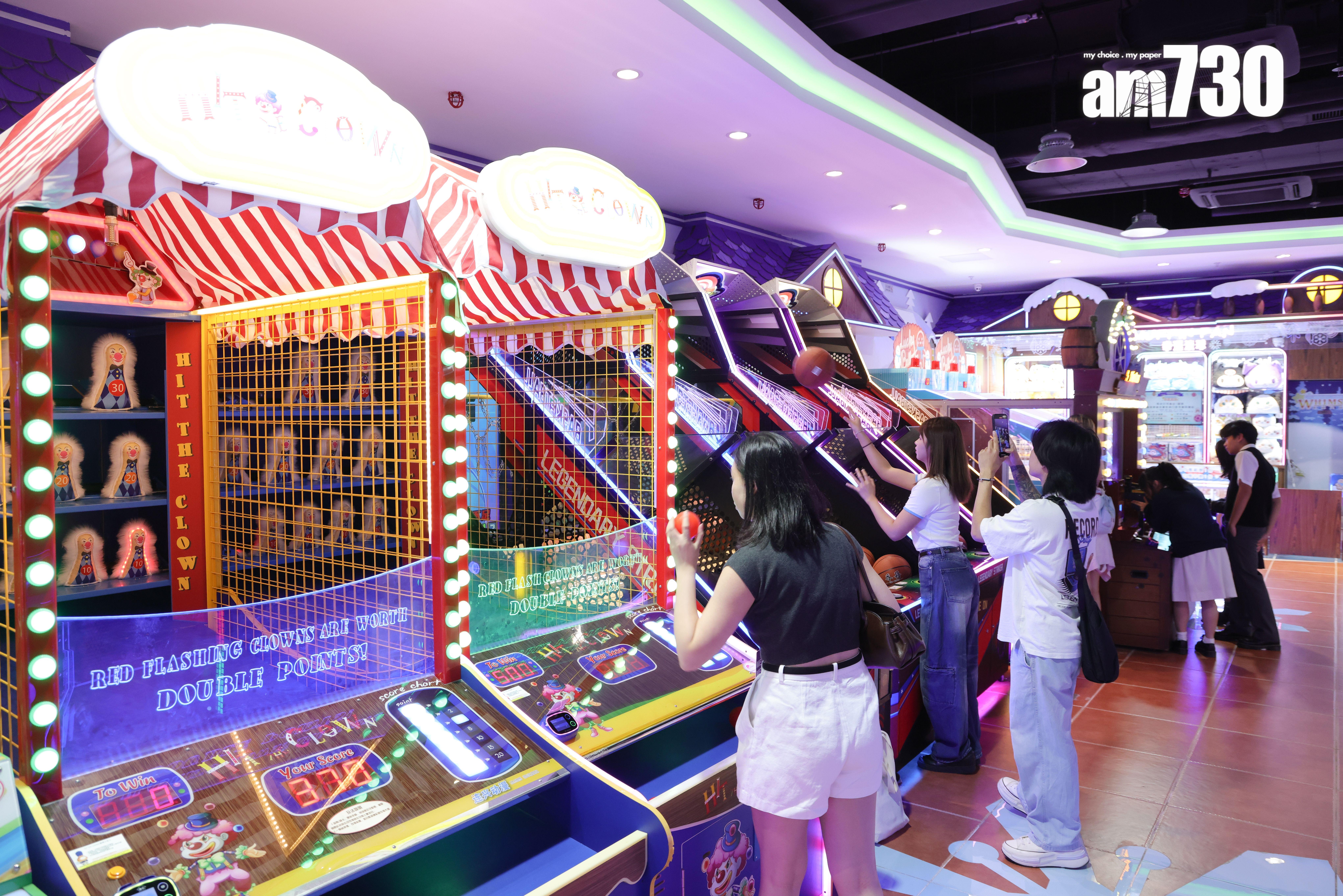 多款遊戲機。(吳康琦攝)