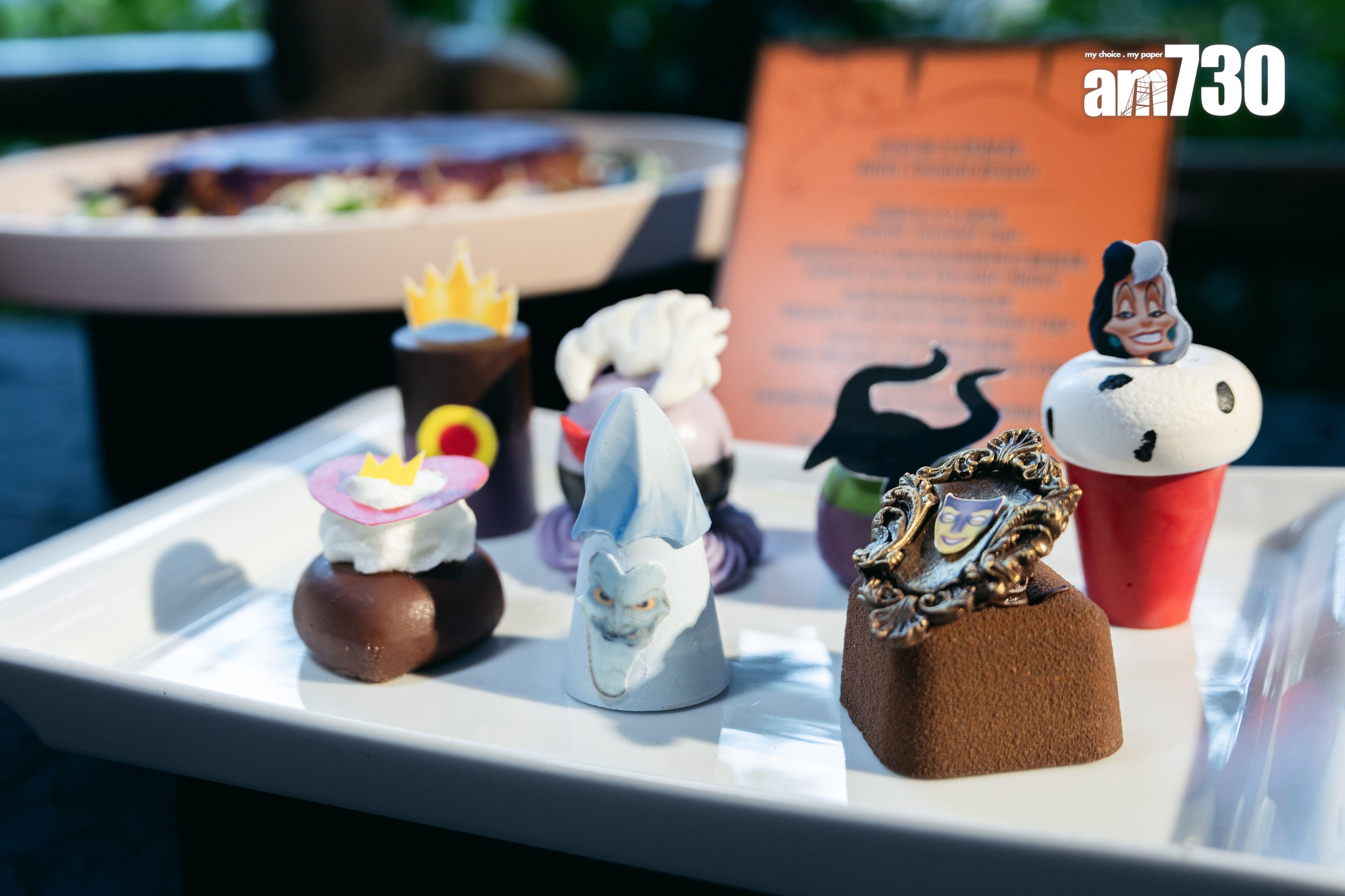 萬聖節主題甜品。(周令知攝)