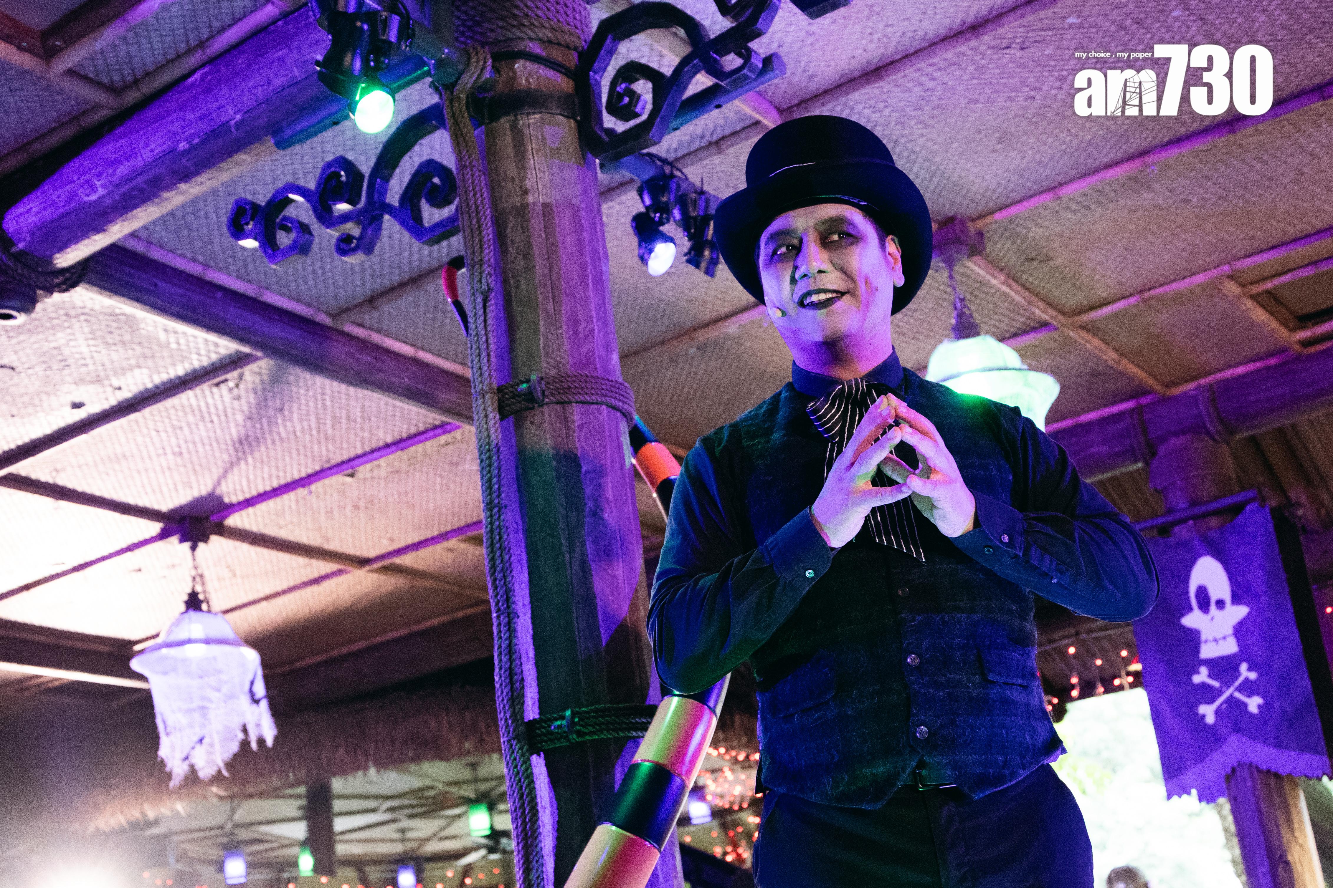 節日限定的「阿Jack怪誕大餐」回歸。(周令知攝)