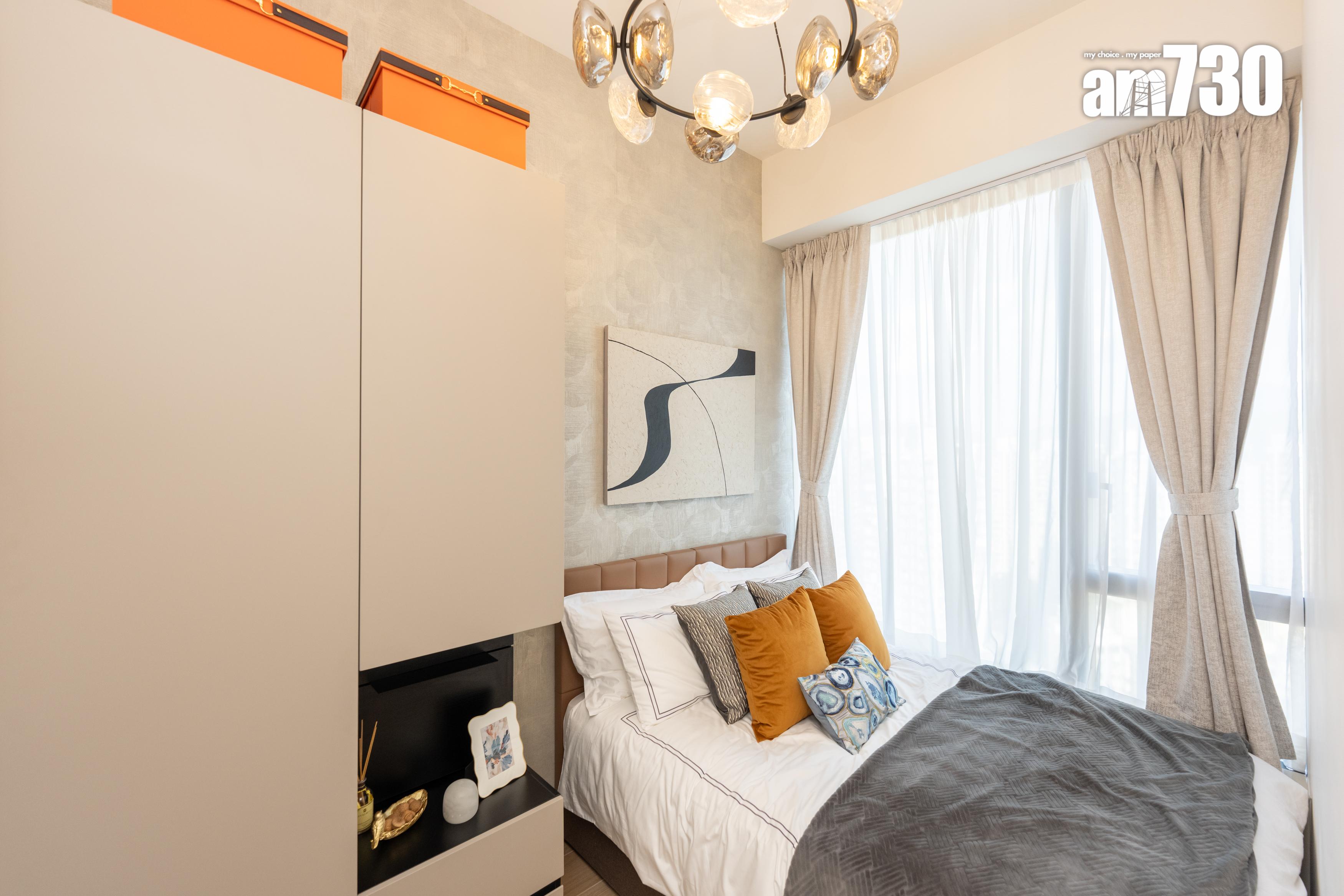 朗天峰現樓示範單位|387及365呎連裝修兩房戶 空間流露「城中森」氛圍 (多圖)|元朗新盤