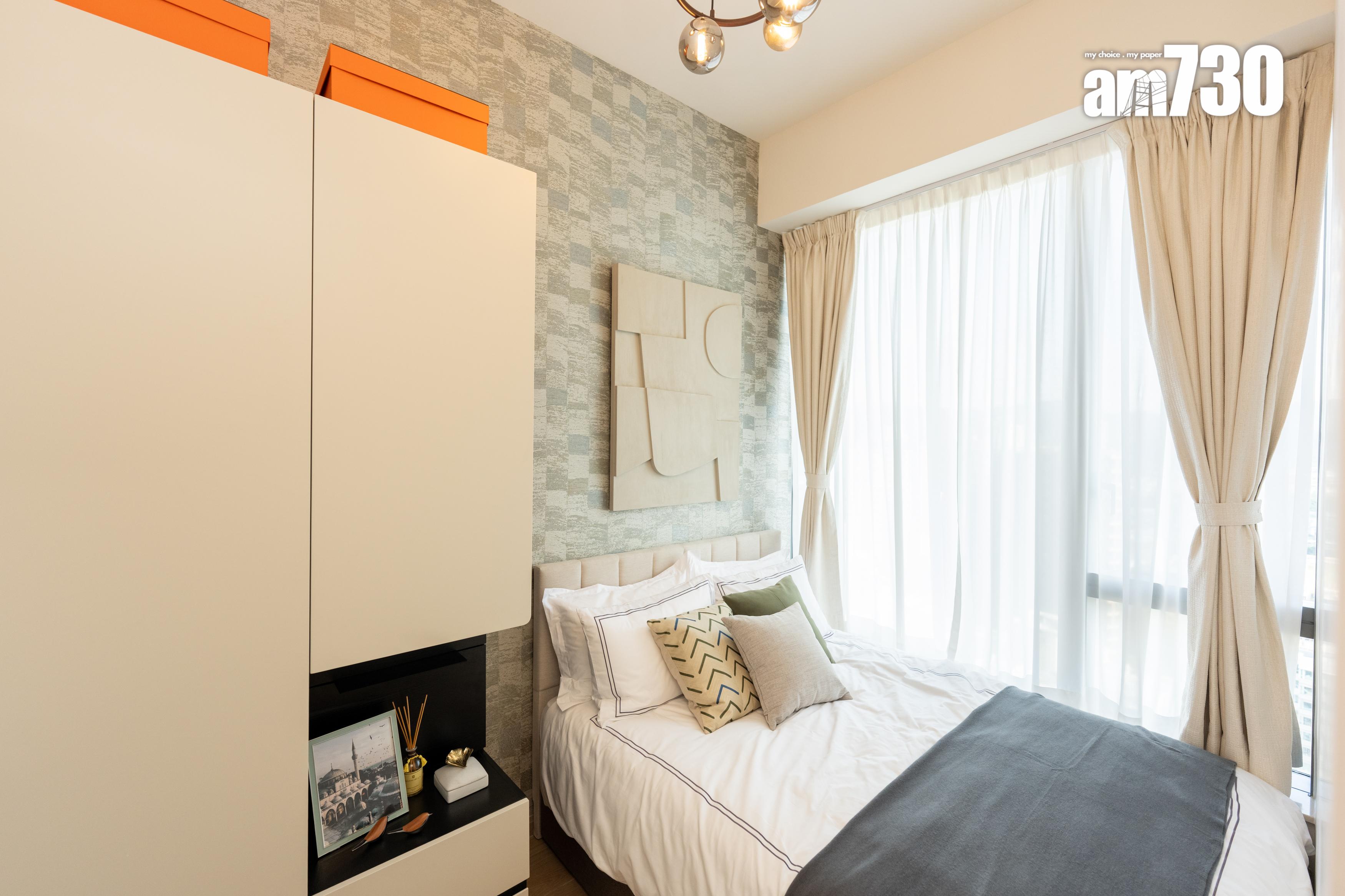 朗天峰現樓示範單位|387及365呎連裝修兩房戶 空間流露「城中森」氛圍 (多圖)|元朗新盤