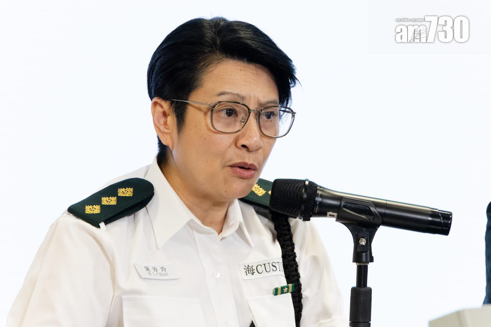 機場大型緝毒行動拘捕96人,檢獲1,219公斤毒品(周令知攝)