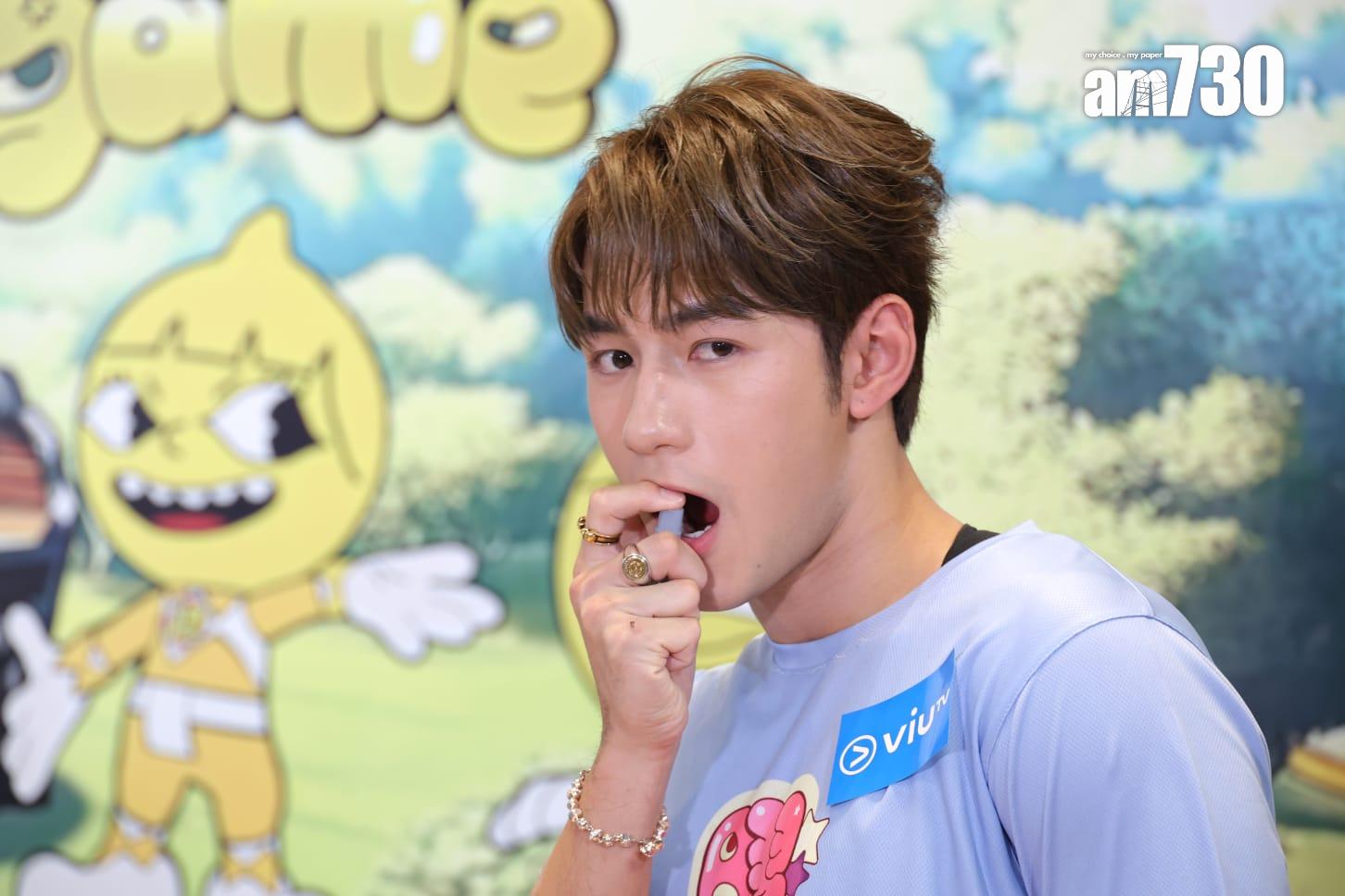 Jeffrey爆笑指自己有「噴口」習慣。